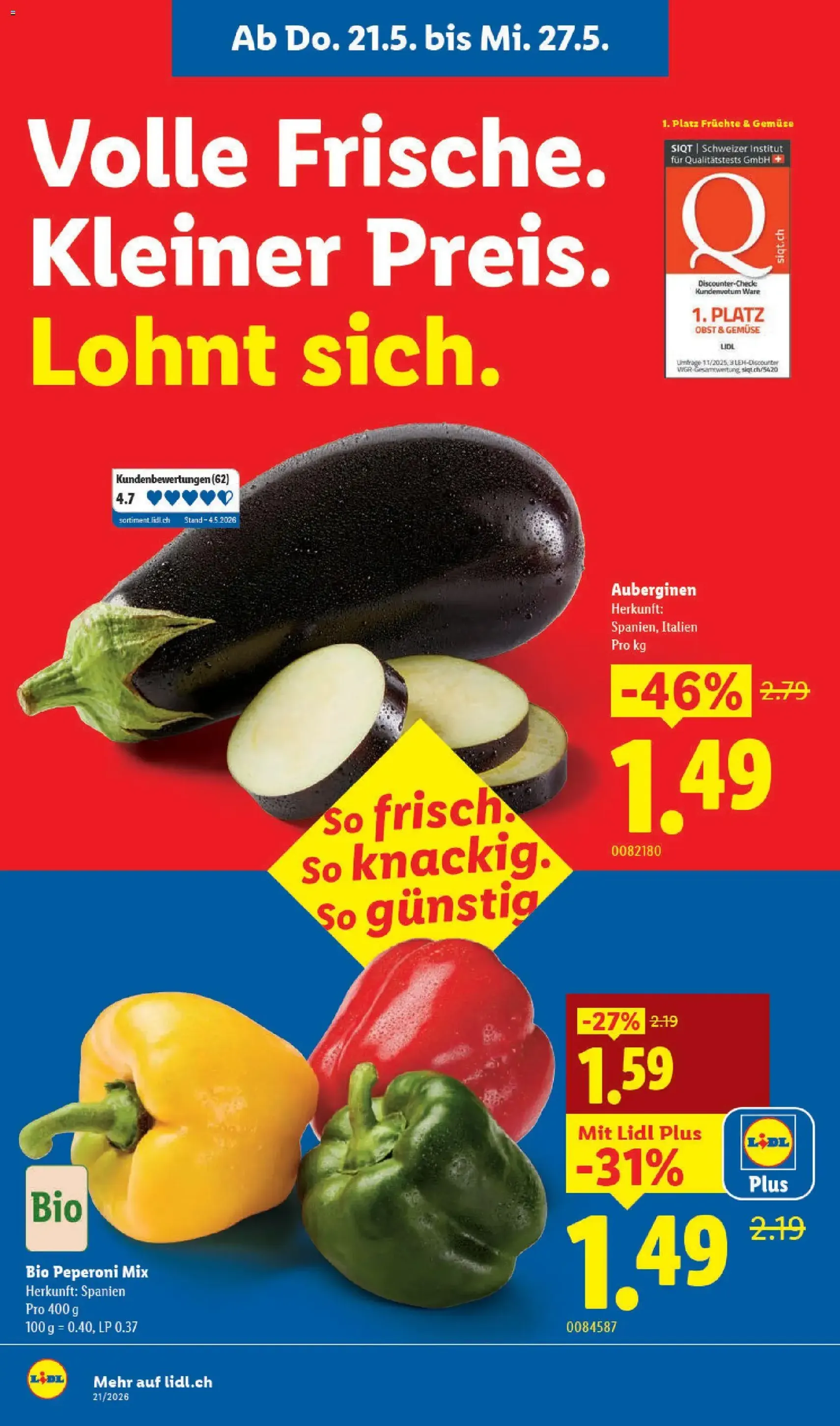 Lidl aktionen - Gültiger Prospekt ab 21.05.2026, Seite 4 von insgesamt 32
