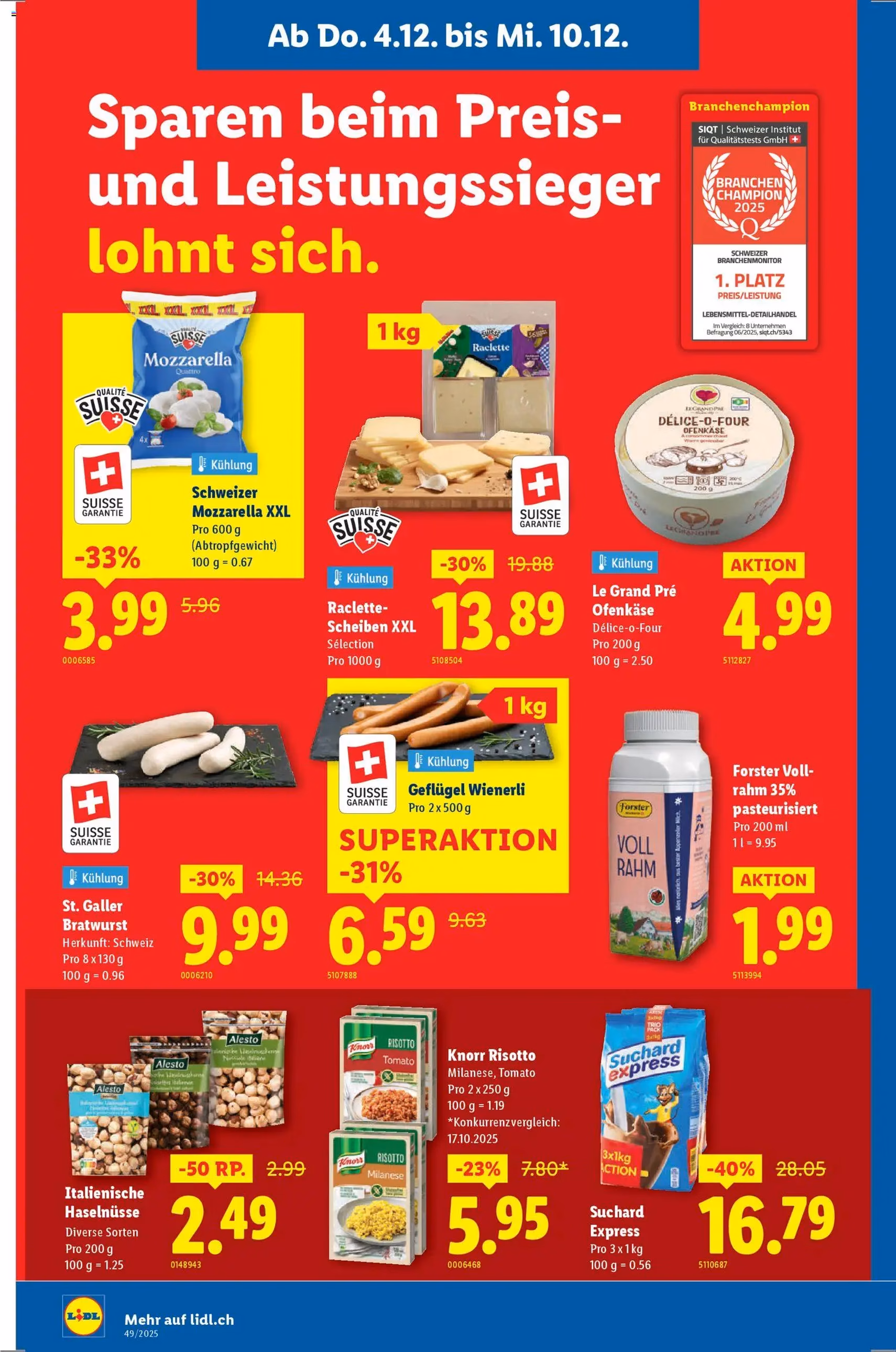 Lidl Aktionen - Gültiger Prospekt ab 04.12.2025, Seite 10 von insgesamt 32