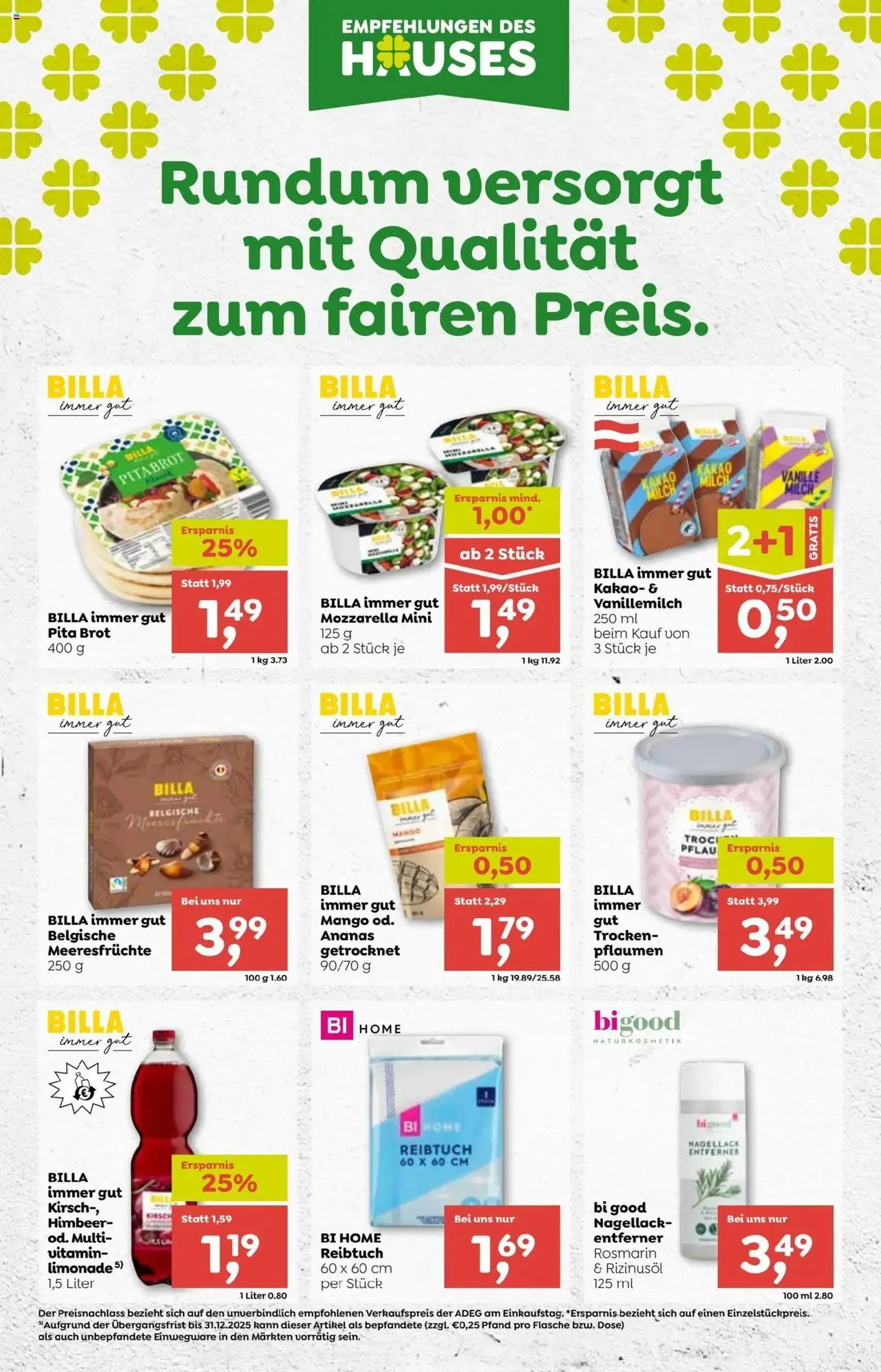 ADEG Flugblatt - Gültiger Prospekt ab 24.07.2025, Seite 6 von insgesamt 12