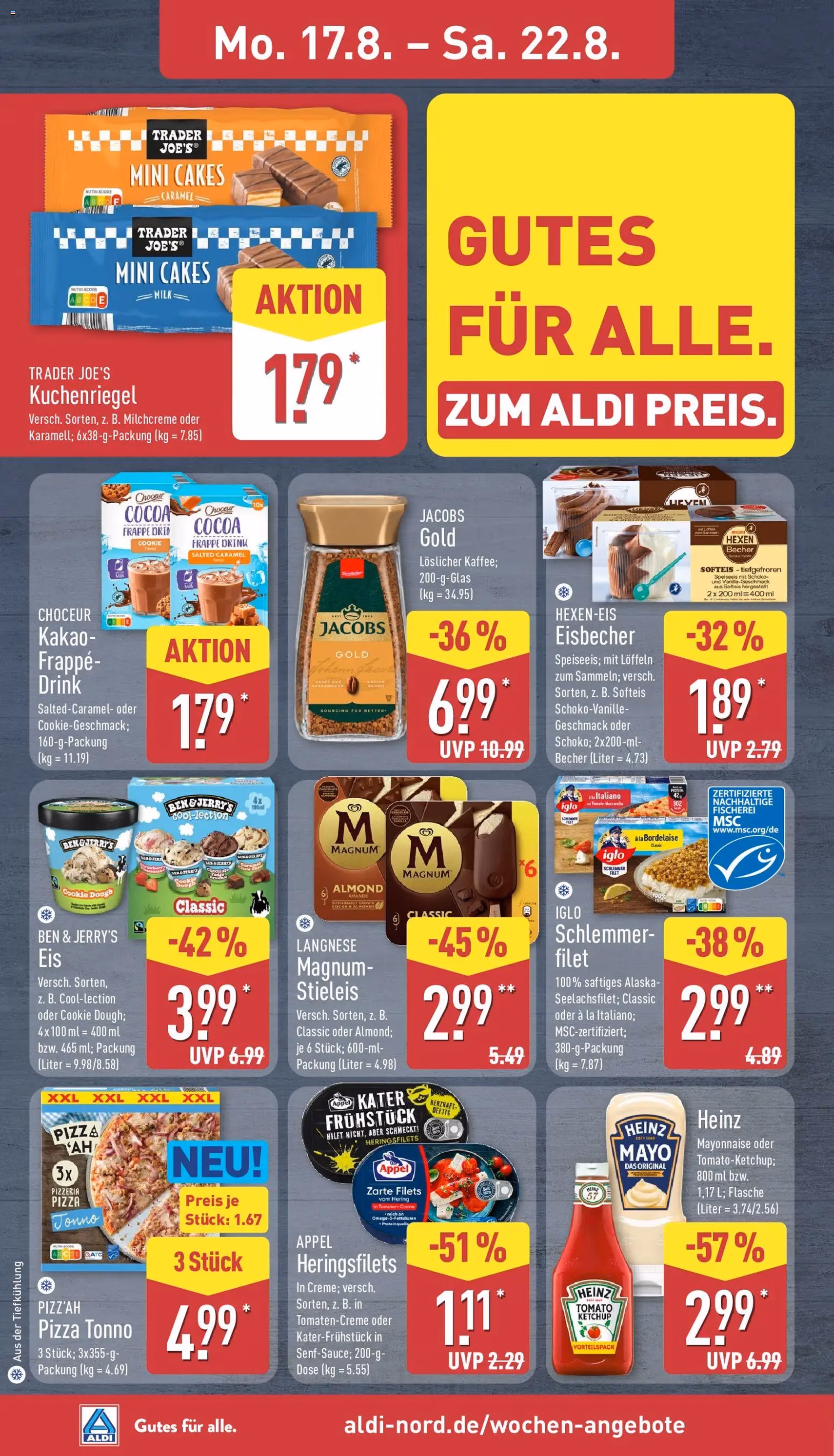 Aldi Prospekt - Gültiger Prospekt ab 17.08.2026, Seite 6 von insgesamt 39