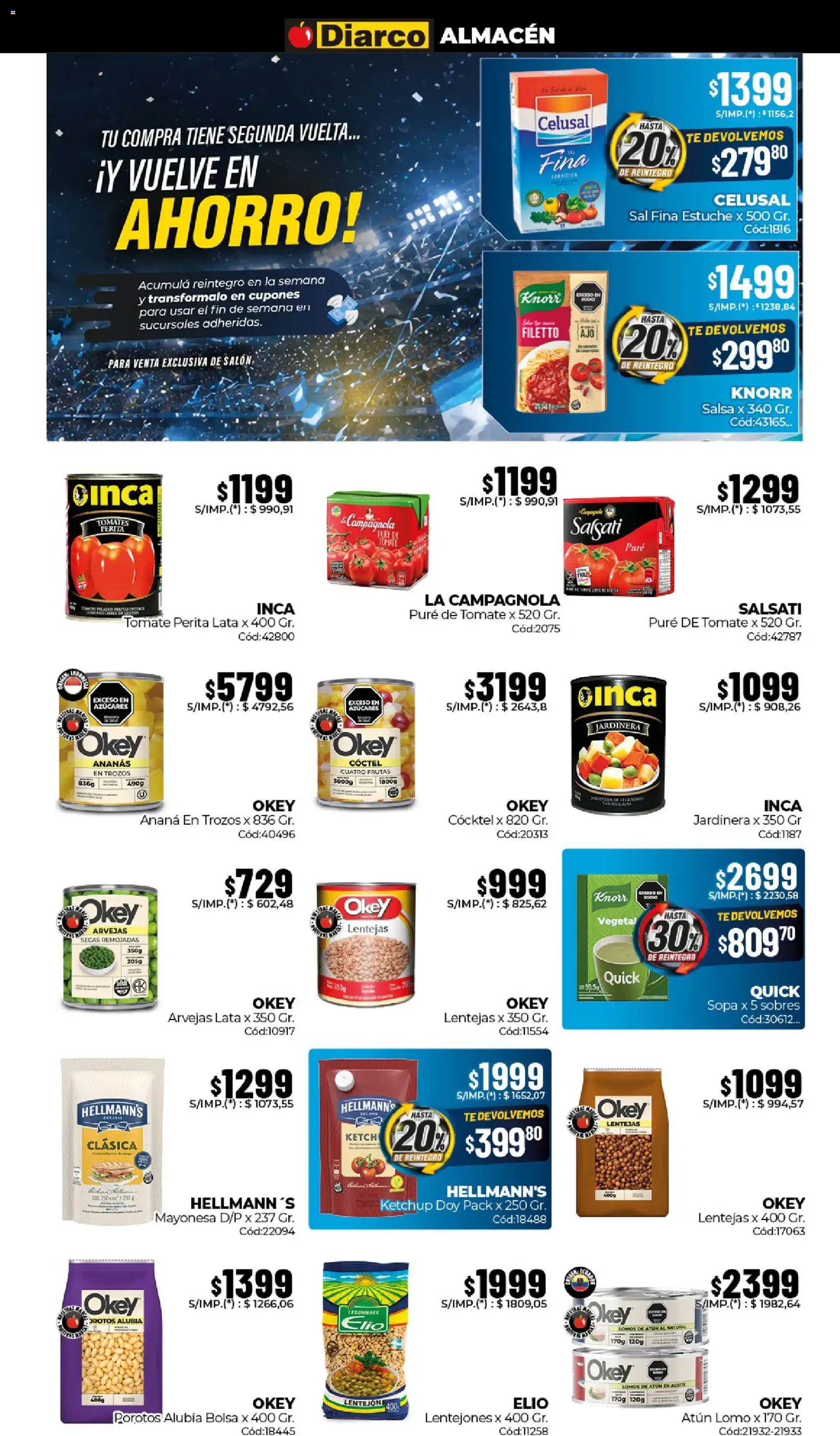 Diarco ofertas - folleto válido desde 01/06/2026 página 3 de 20