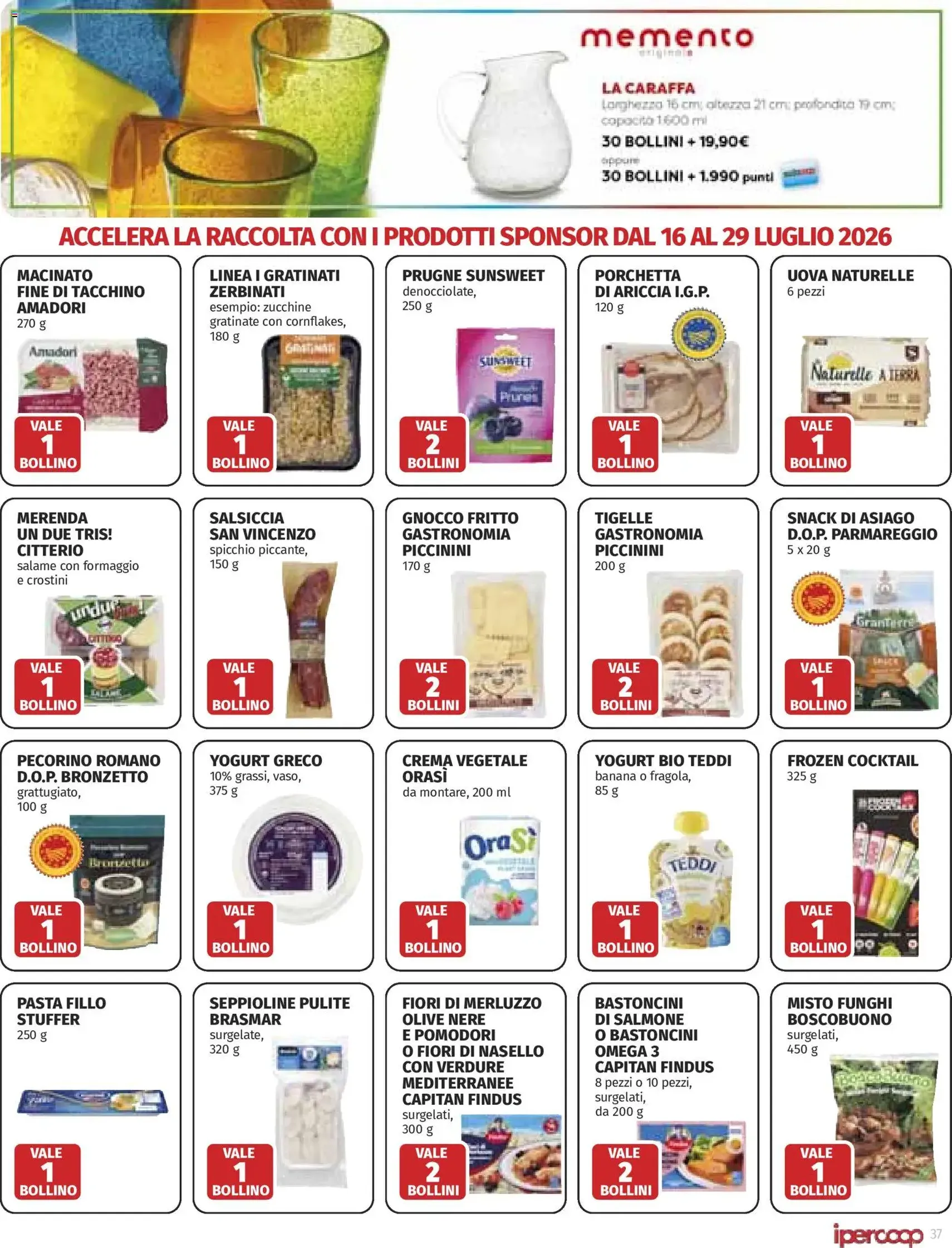 Ipercoop volantino - volantino valido dal 16/07/2026 pagina 37 di 50