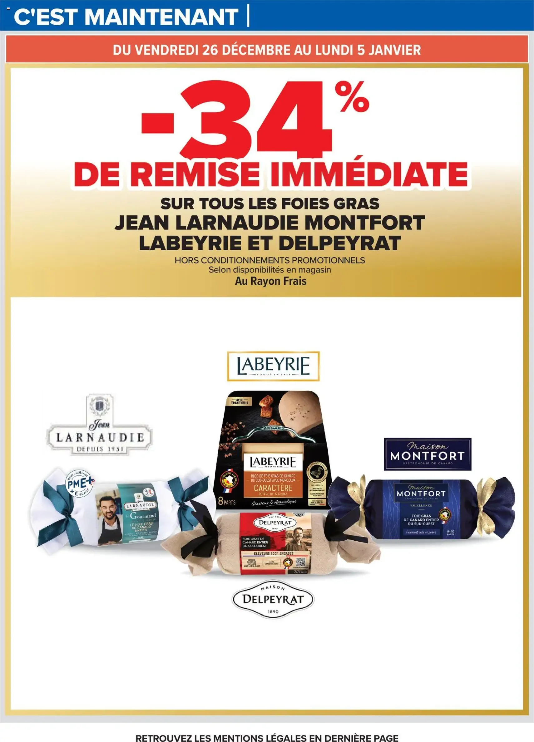 Carrefour catalogue semaine 52 - brochure valable à partir du 23/12/2025, page 2 sur 68