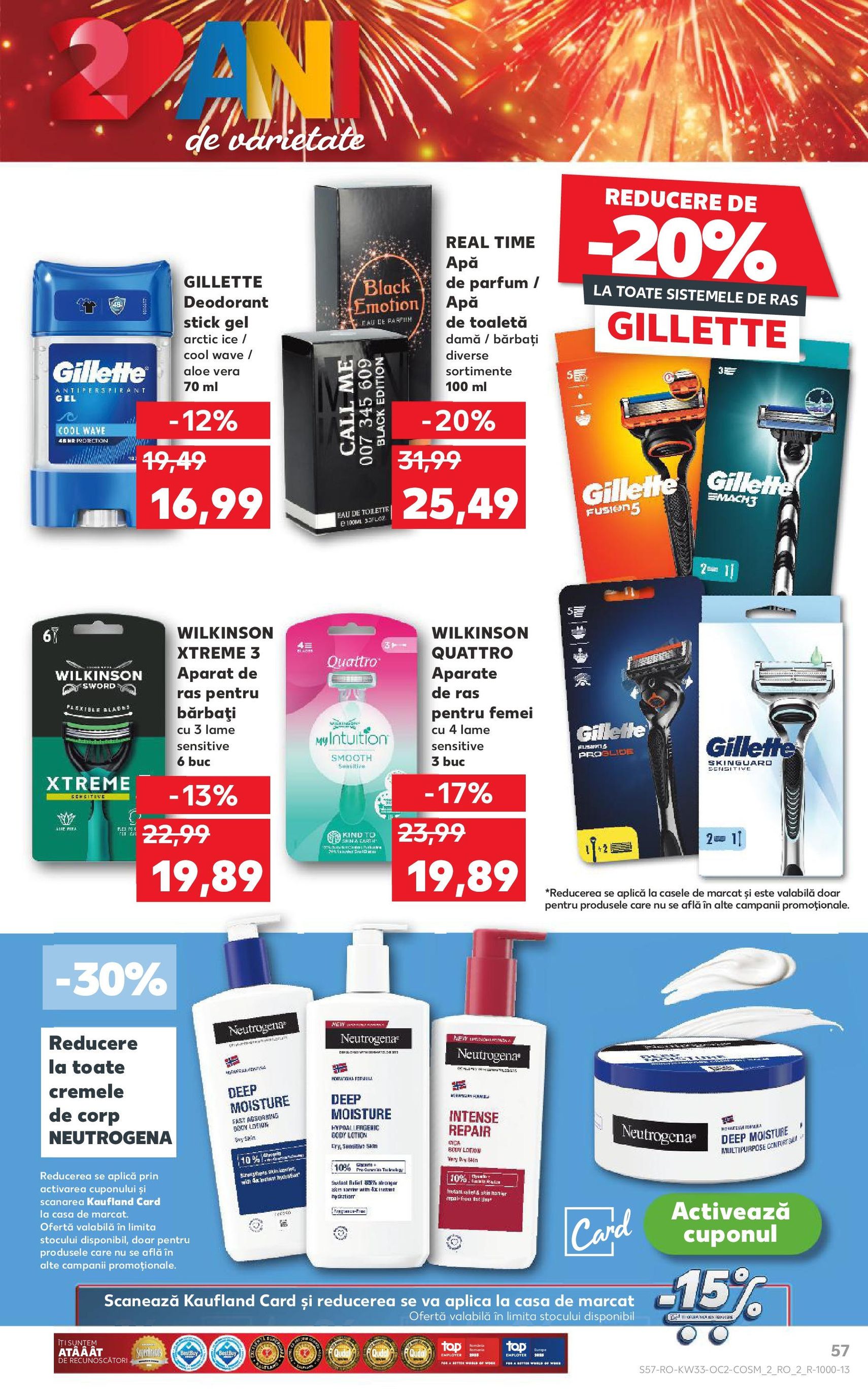 Catalog Kaufland - București - cataloage valabile începând cu 13.08.2025 pagina 57 din 66 Catalog Kaufland - București - cataloage valabile începând cu 13.08.2025 pagina 57 din 66