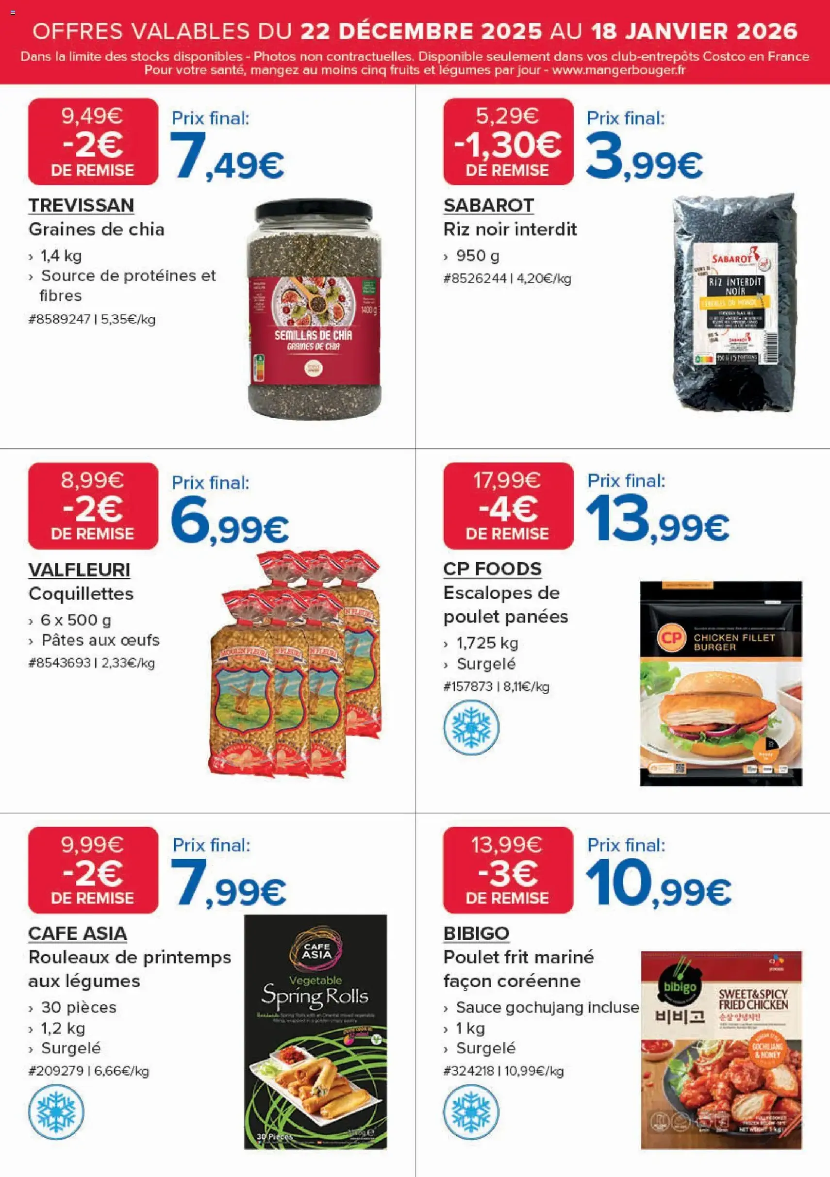 Costco catalogue - brochure valable à partir du 22/12/2025, page 4 sur 20
