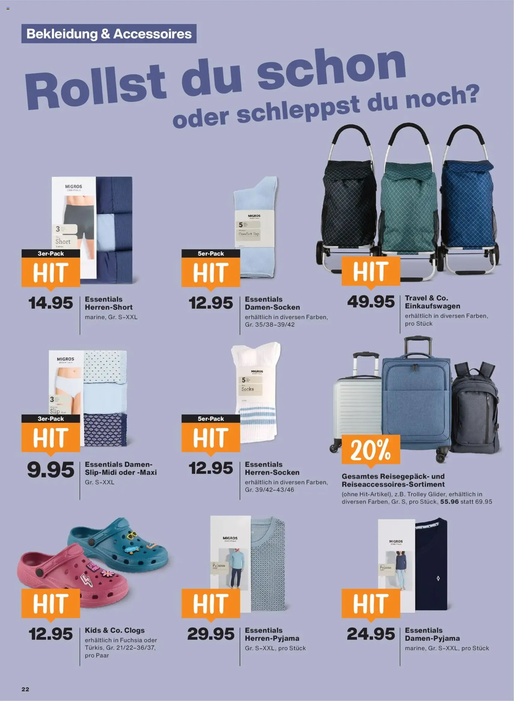 Migros aktionen - Gültiger Prospekt ab 01.10.2026, Seite 22 von insgesamt 24