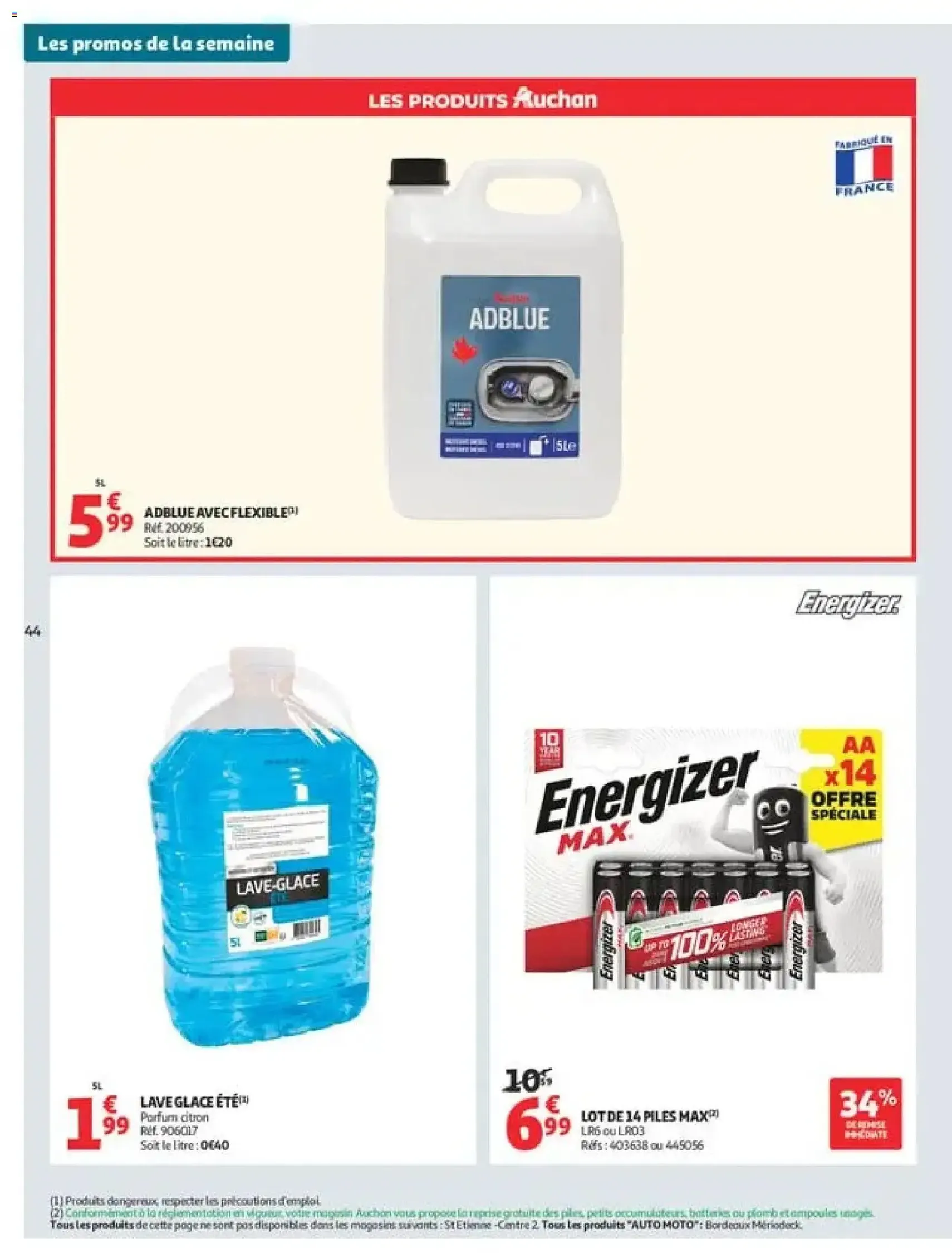 Auchan prospectus - brochure valable à partir du 28/07/2026, page 44 sur 54