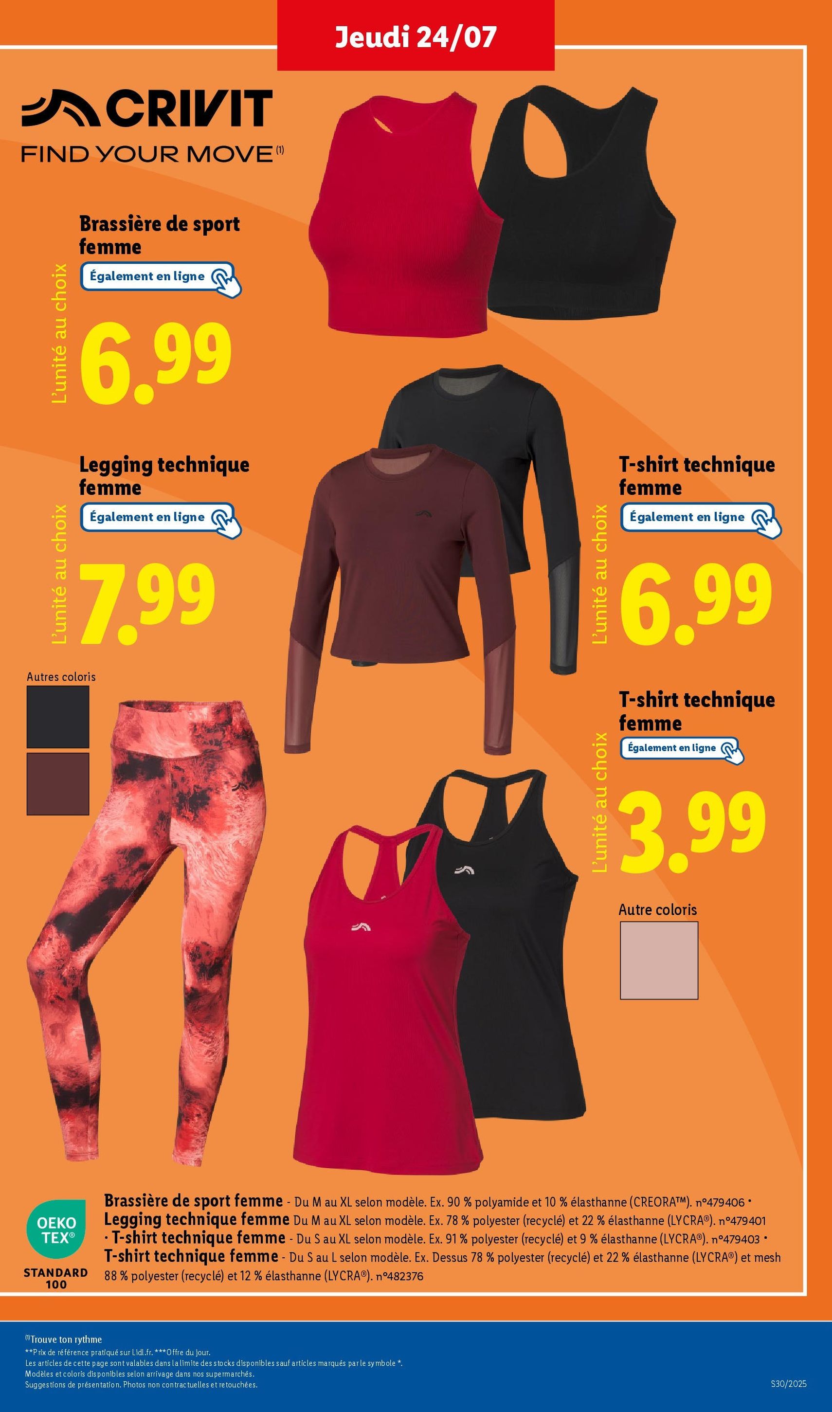 LIDL catalogue semaine 29 - brochure valable à partir du 24/07/2025, page 33 sur 73 LIDL catalogue semaine 29 - brochure valable à partir du 24/07/2025, page 33 sur 73