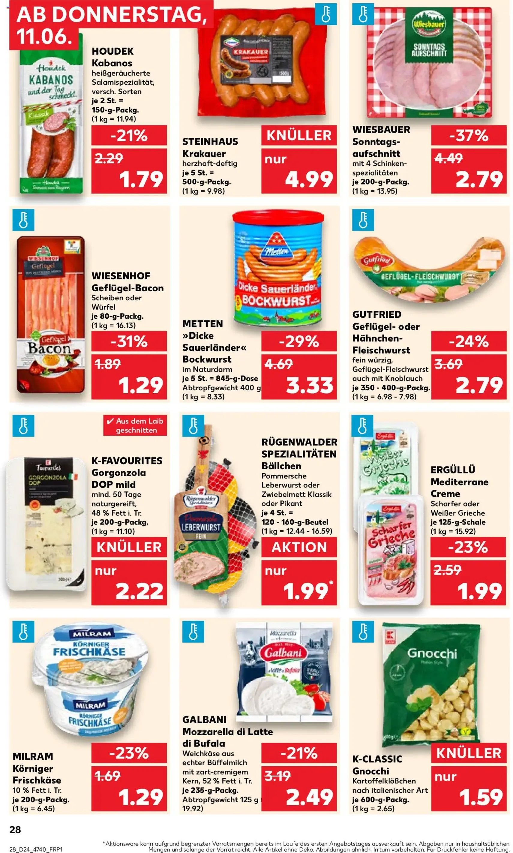 Kaufland DE - DE Folder - geldige folder vanaf 11-06-2026 pagina 28 van 50
