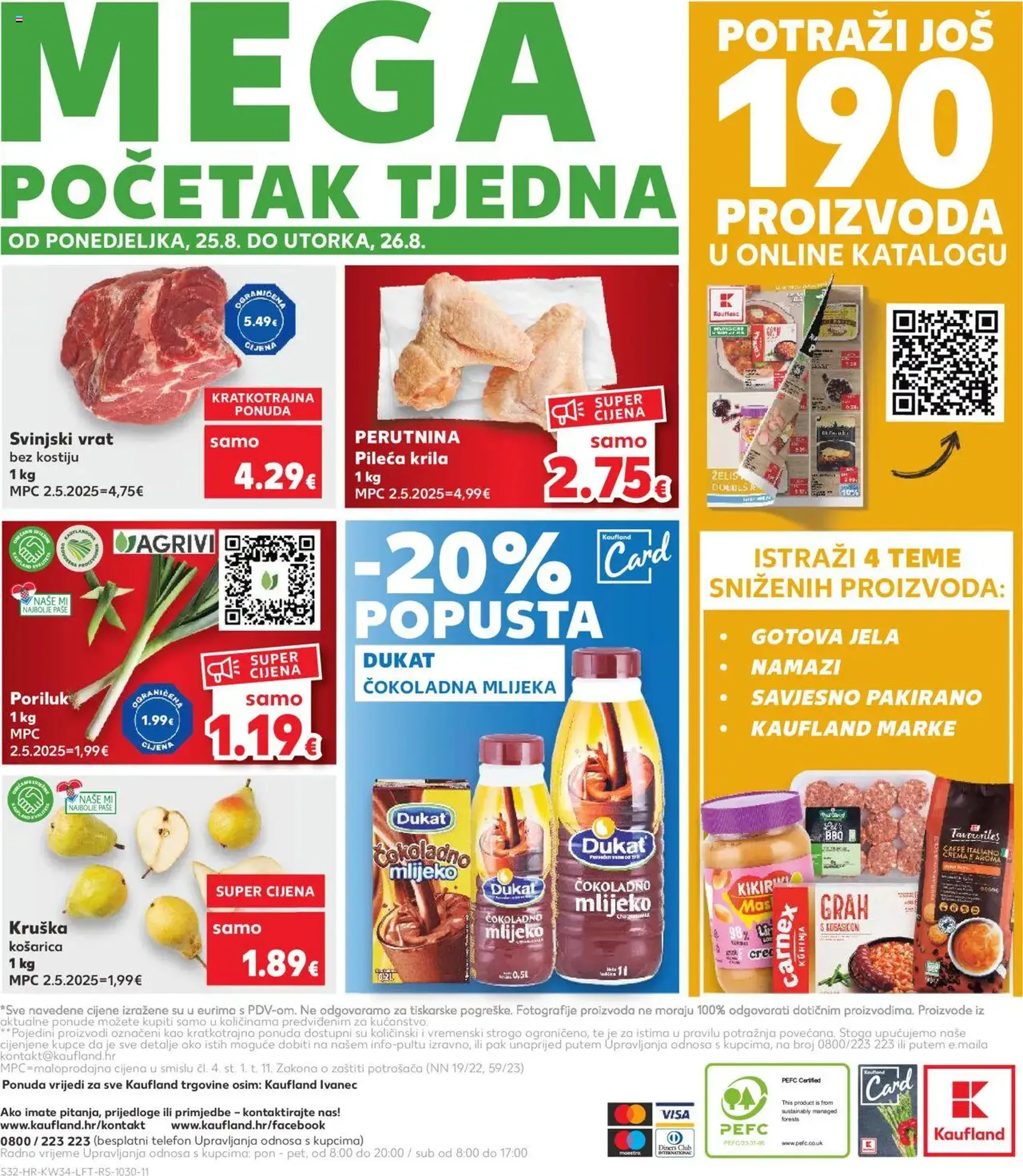 Kaufland HR - Split-Ravne njive - 2025.08.20. érvényes szórólap 32 oldal 32 oldalból