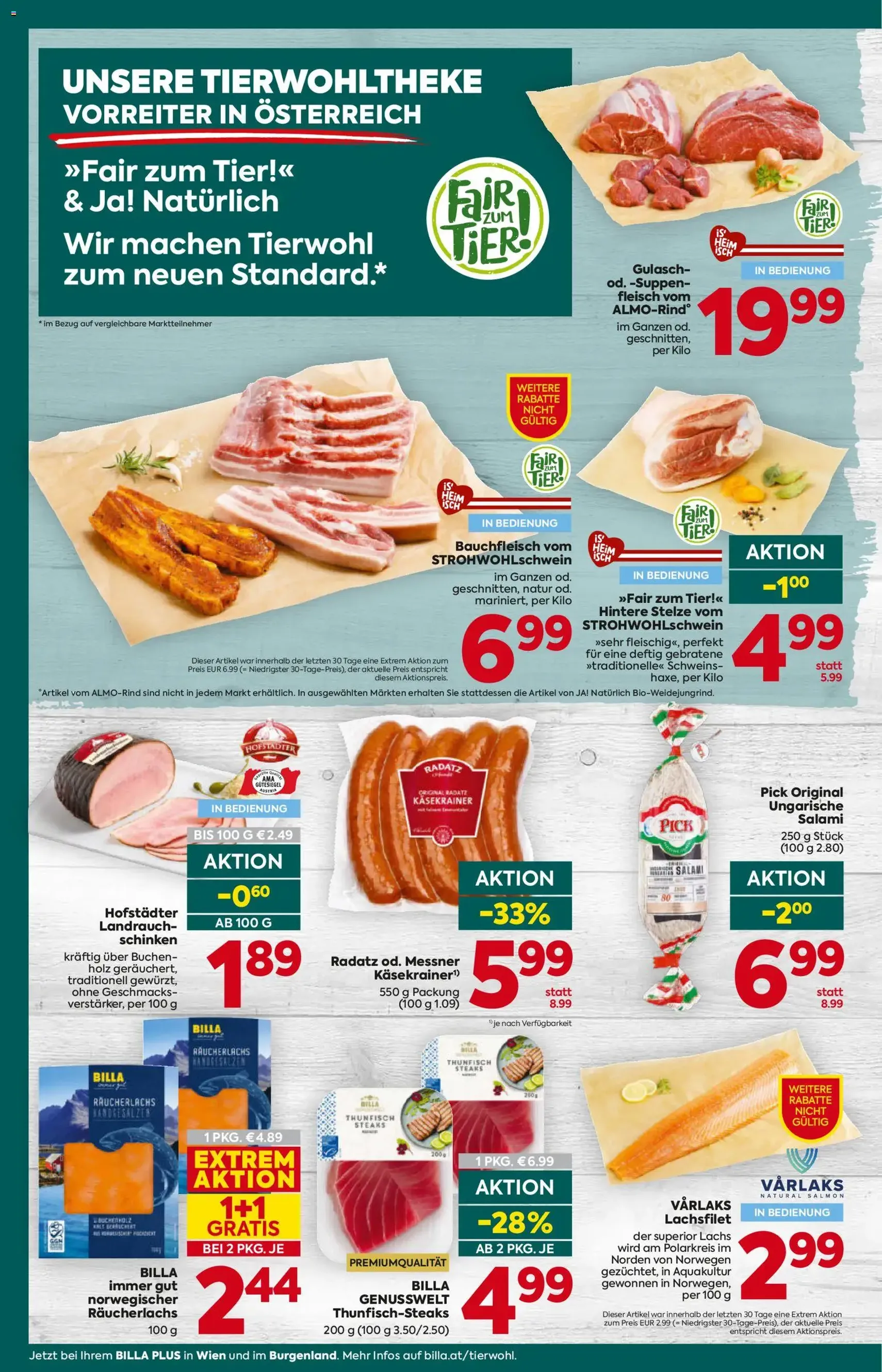 Billa Plus Flugblatt - Gültiger Prospekt ab 07.04.2026, Seite 8 von insgesamt 16