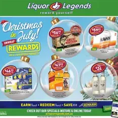 Liquor Legends catalogue - Flyer preview valid from 01/07/2026