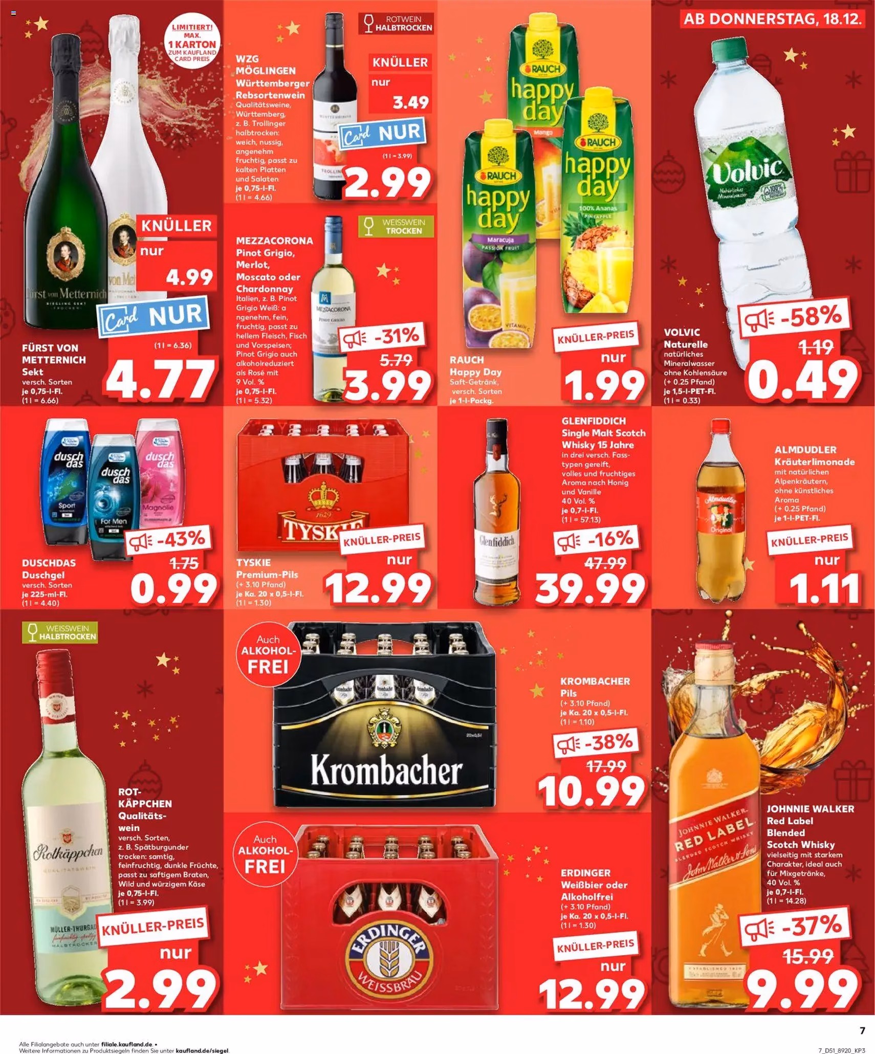 Kaufland Prospekt - Gültiger Prospekt ab 18.12.2025, Seite 7 von insgesamt 38