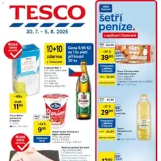 Tesco leták - Hypermarket - náhled letáku platný od 30.07.2025