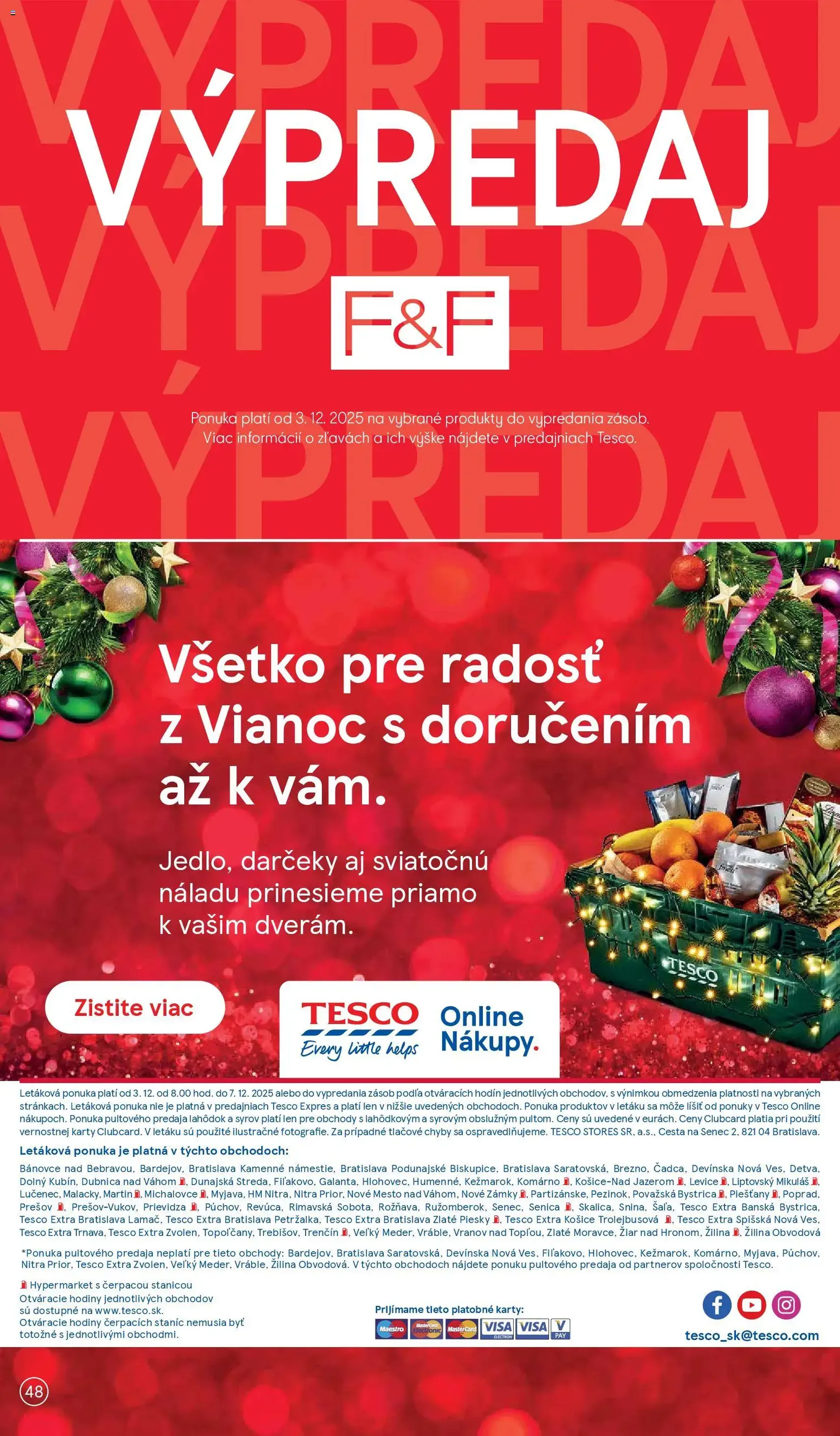 Tesco Hypermarket - leták - platný leták od 03.12.2025 strana 48 z 53