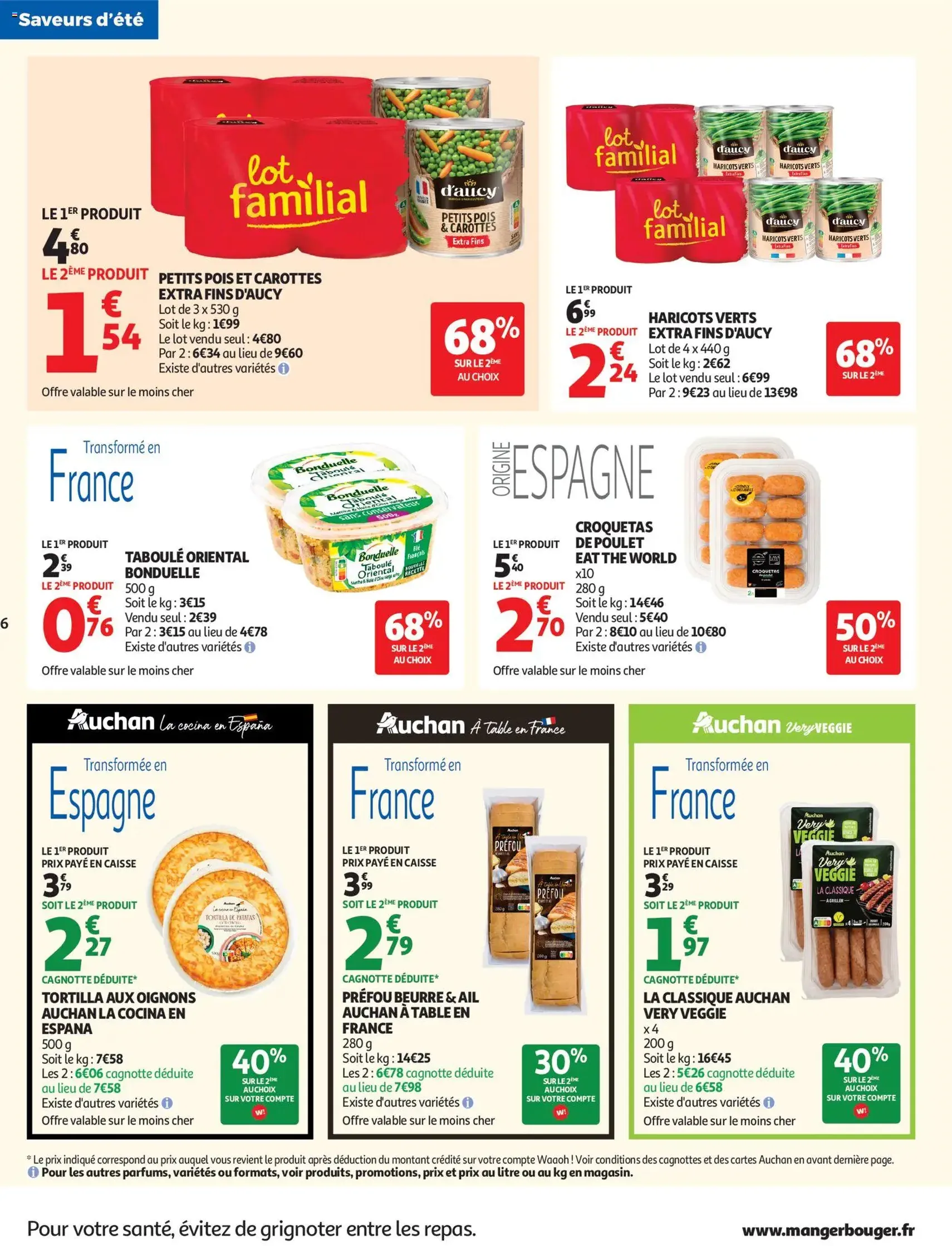 Auchan folder / publicité - geldige folder vanaf 28/07/2026 pagina 6 van 54