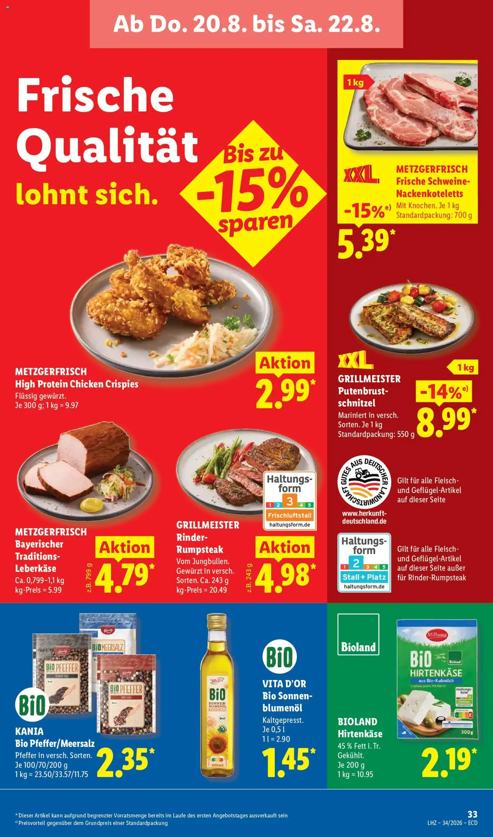 Lidl Prospekt - Gültiger Prospekt ab 17.08.2026, Seite 55 von insgesamt 72