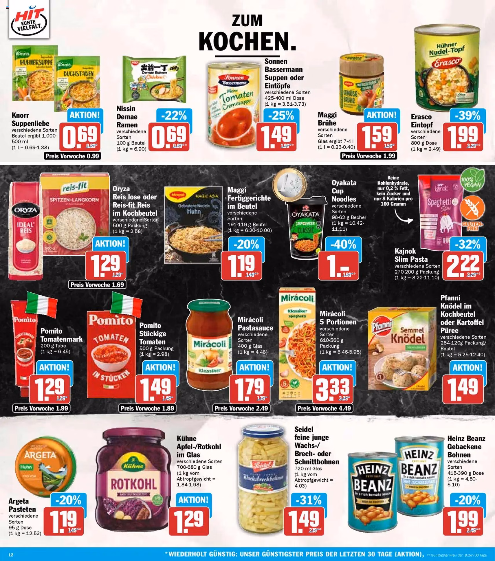 HIT Prospekt - Gültiger Prospekt ab 29.12.2025, Seite 12 von insgesamt 23