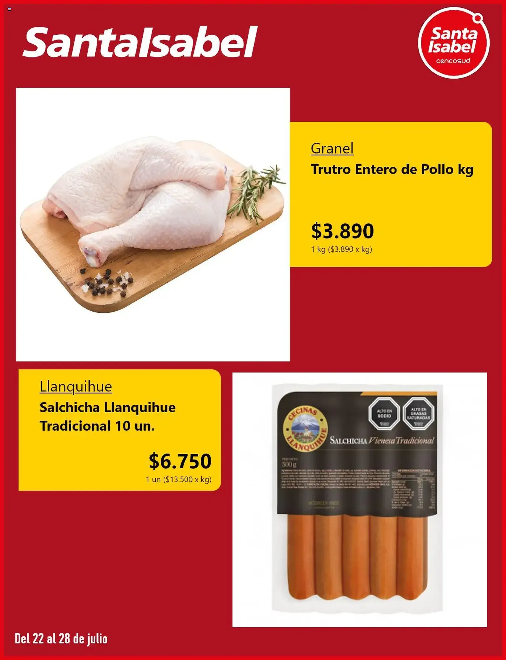 Santa Isabel ofertas - folleto válido desde 21.07.2025 página 2 de 5