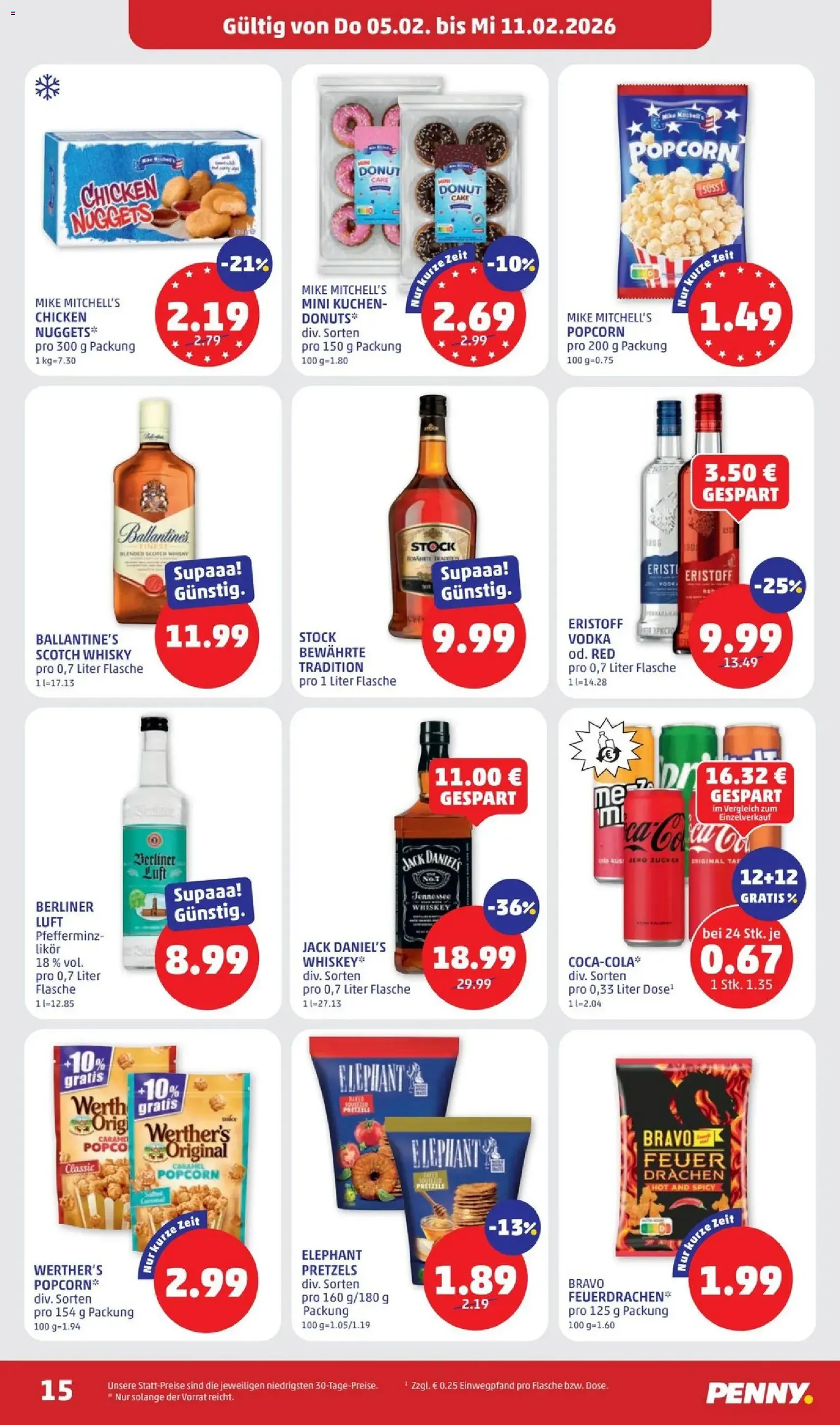 Penny Markt Flugblatt - Gültiger Prospekt ab 05.02.2026, Seite 15 von insgesamt 32