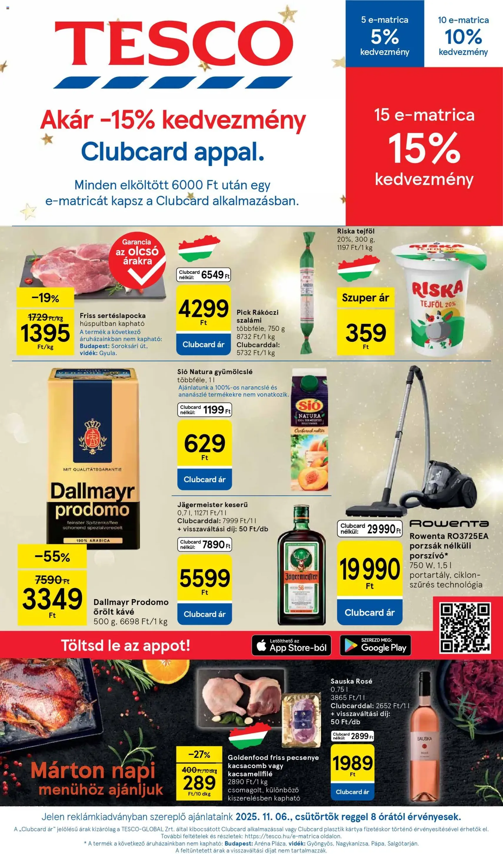 Tesco Hipermarket - Black Friday - 2025.11.06. érvényes szórólap 1 oldal 38 oldalból