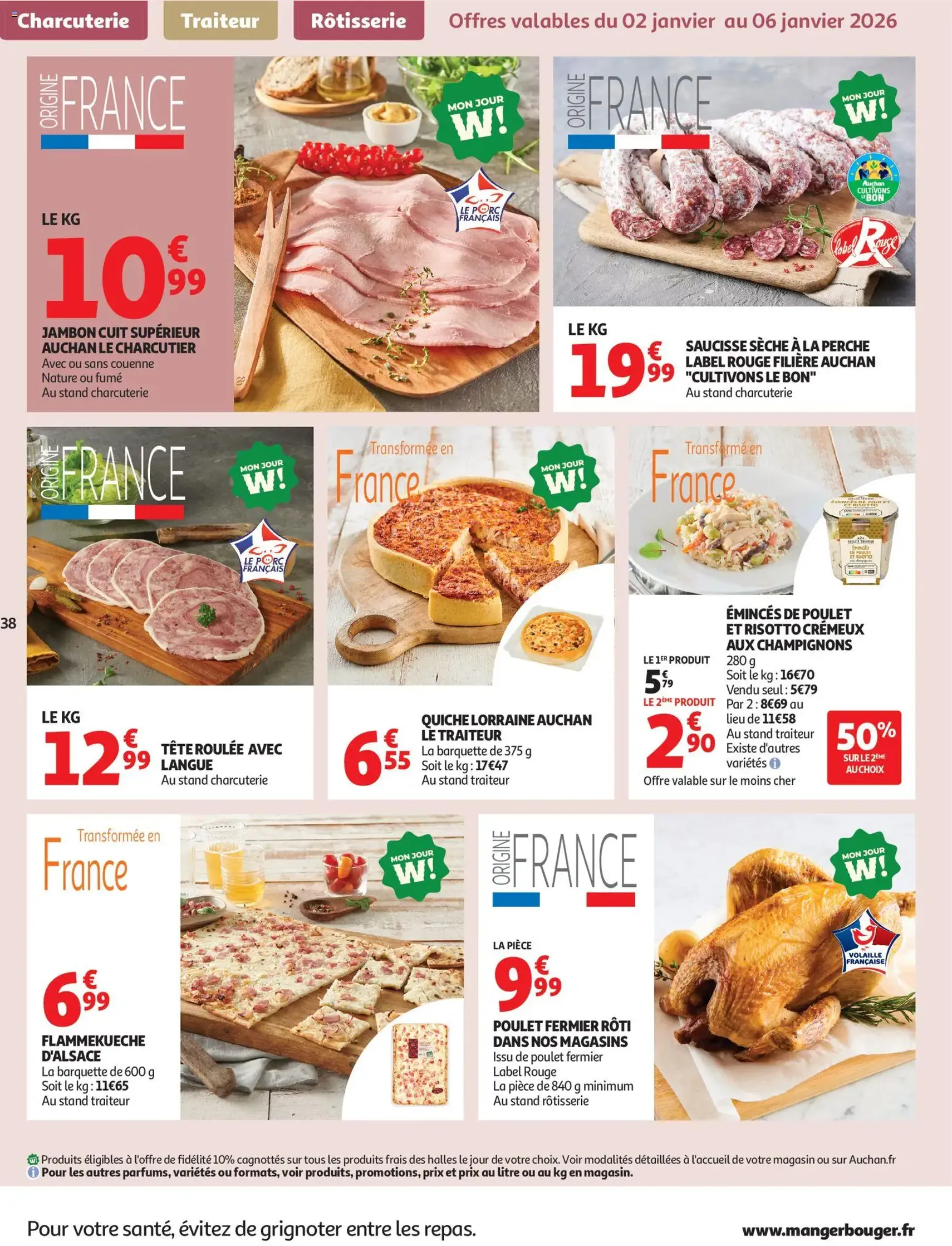 Auchan prospectus - brochure valable à partir du 02/01/2026, page 38 sur 54