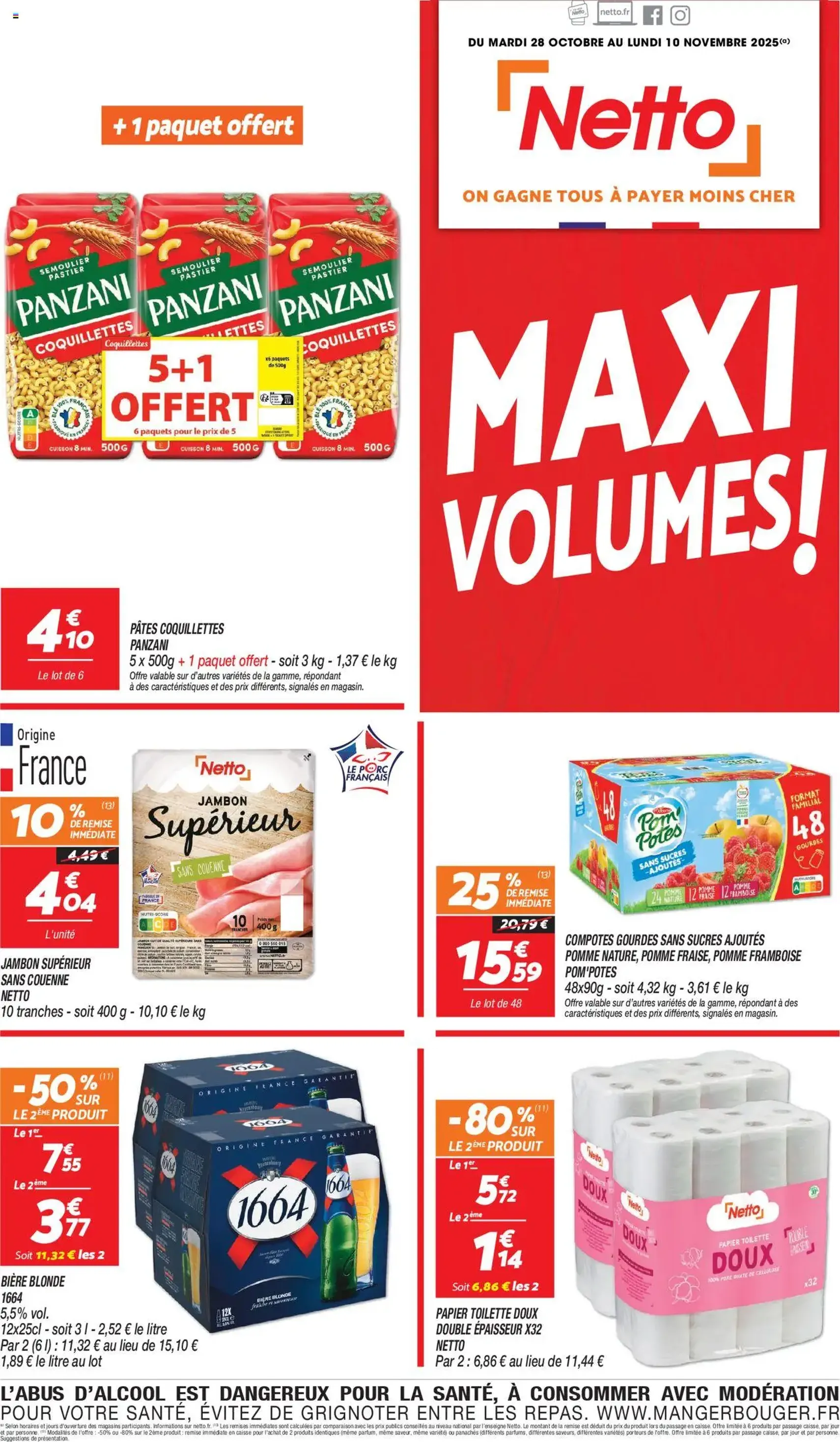 Netto catalogue - brochure valable à partir du 28/10/2025, page 1 sur 8 Netto catalogue - brochure valable à partir du 28/10/2025, page 1 sur 8