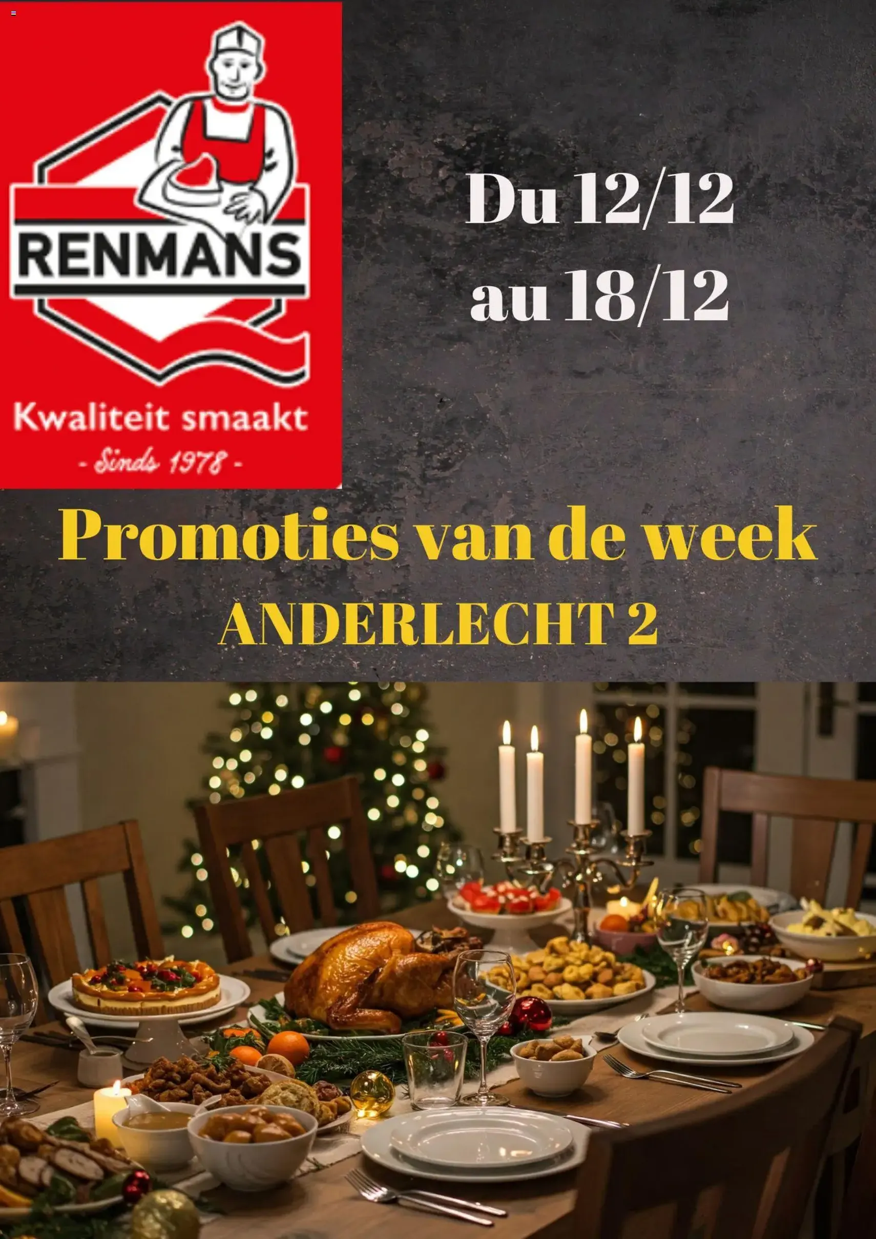 Renmans folder / publicité - geldige folder vanaf 12/12/2025 pagina 1 van 7