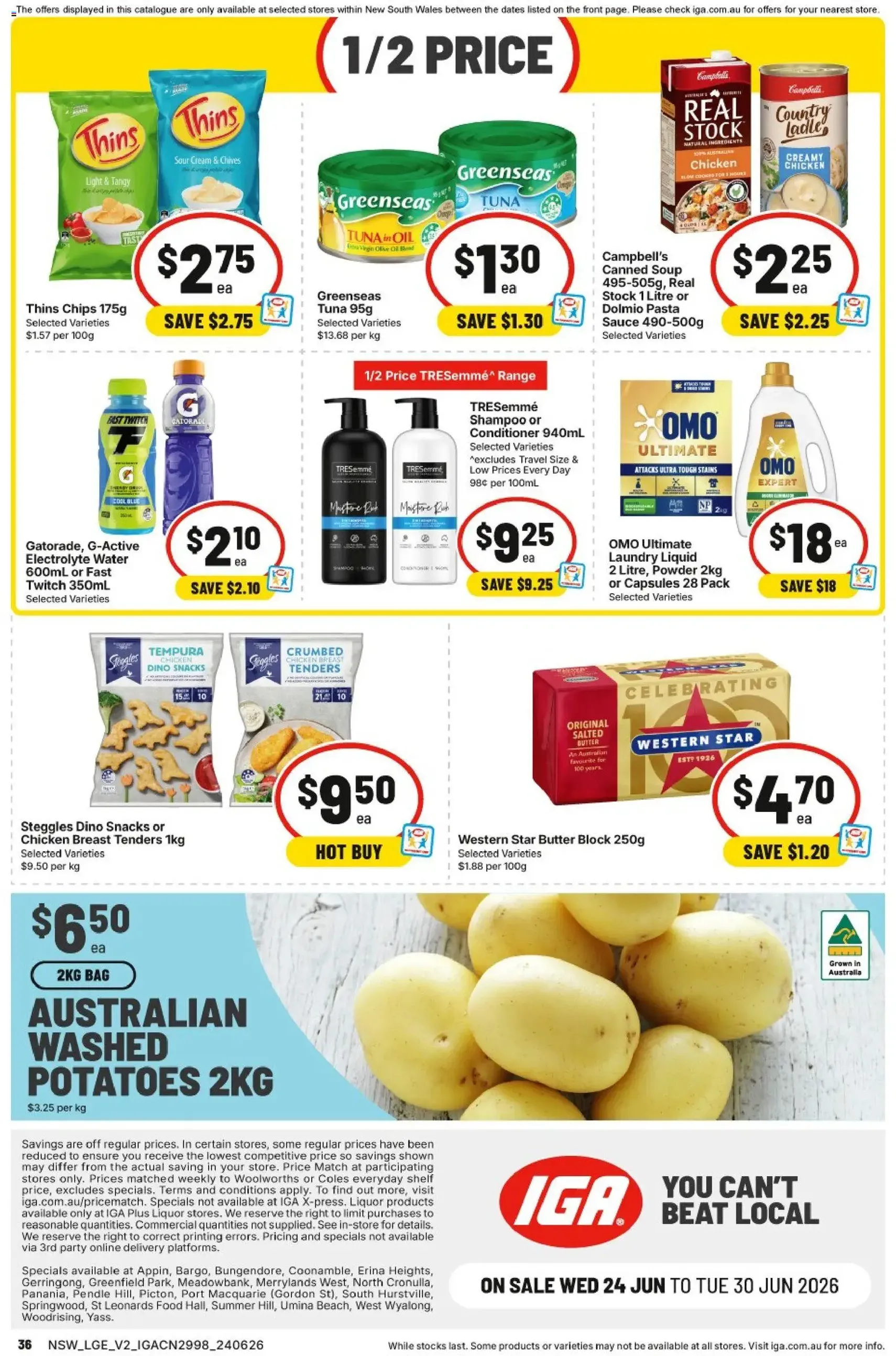 IGA catalogue - valid flyer from 24/06/2026, page 2 of 34