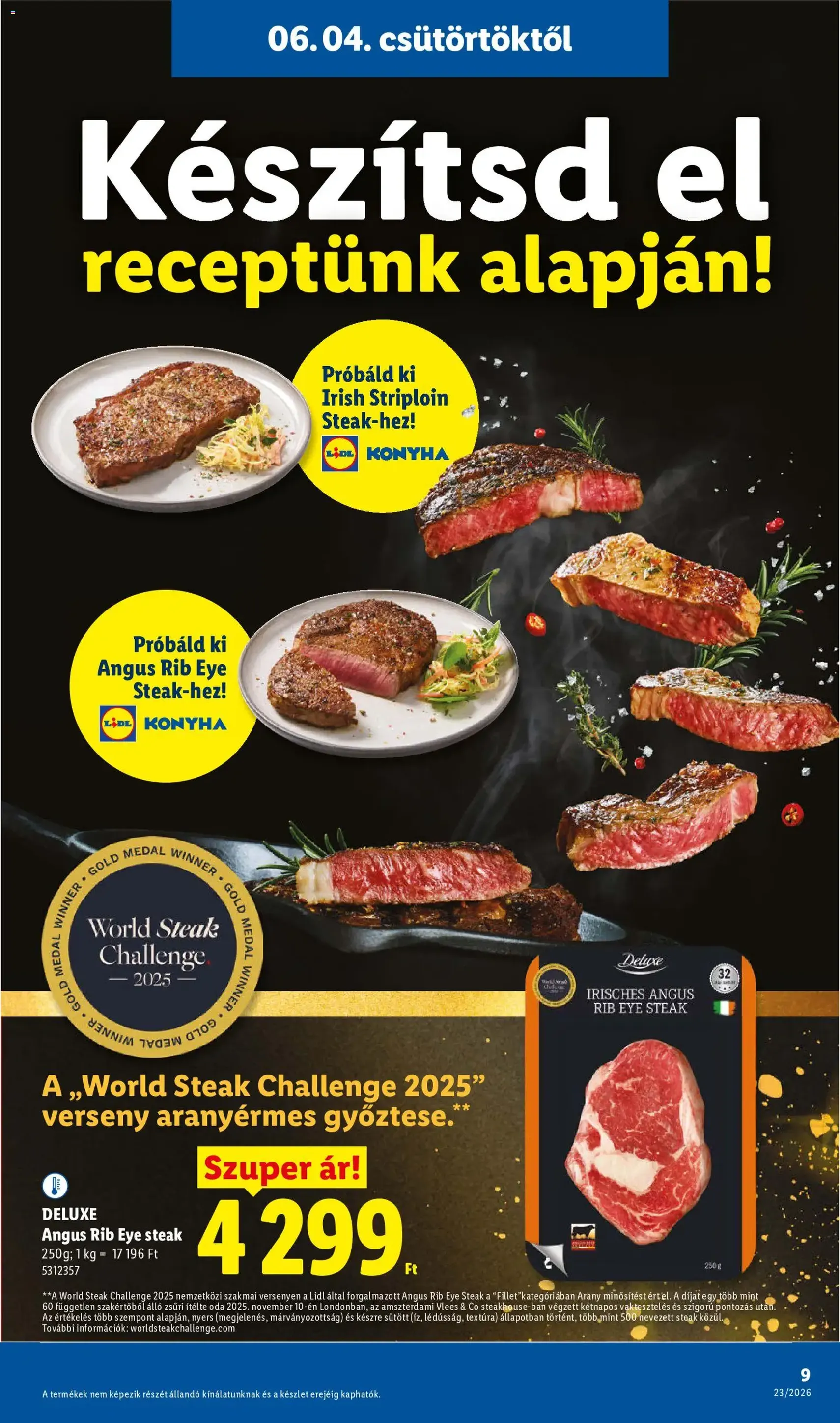 Lidl akciós újság - 2026.06.04. érvényes szórólap 9 oldal 80 oldalból