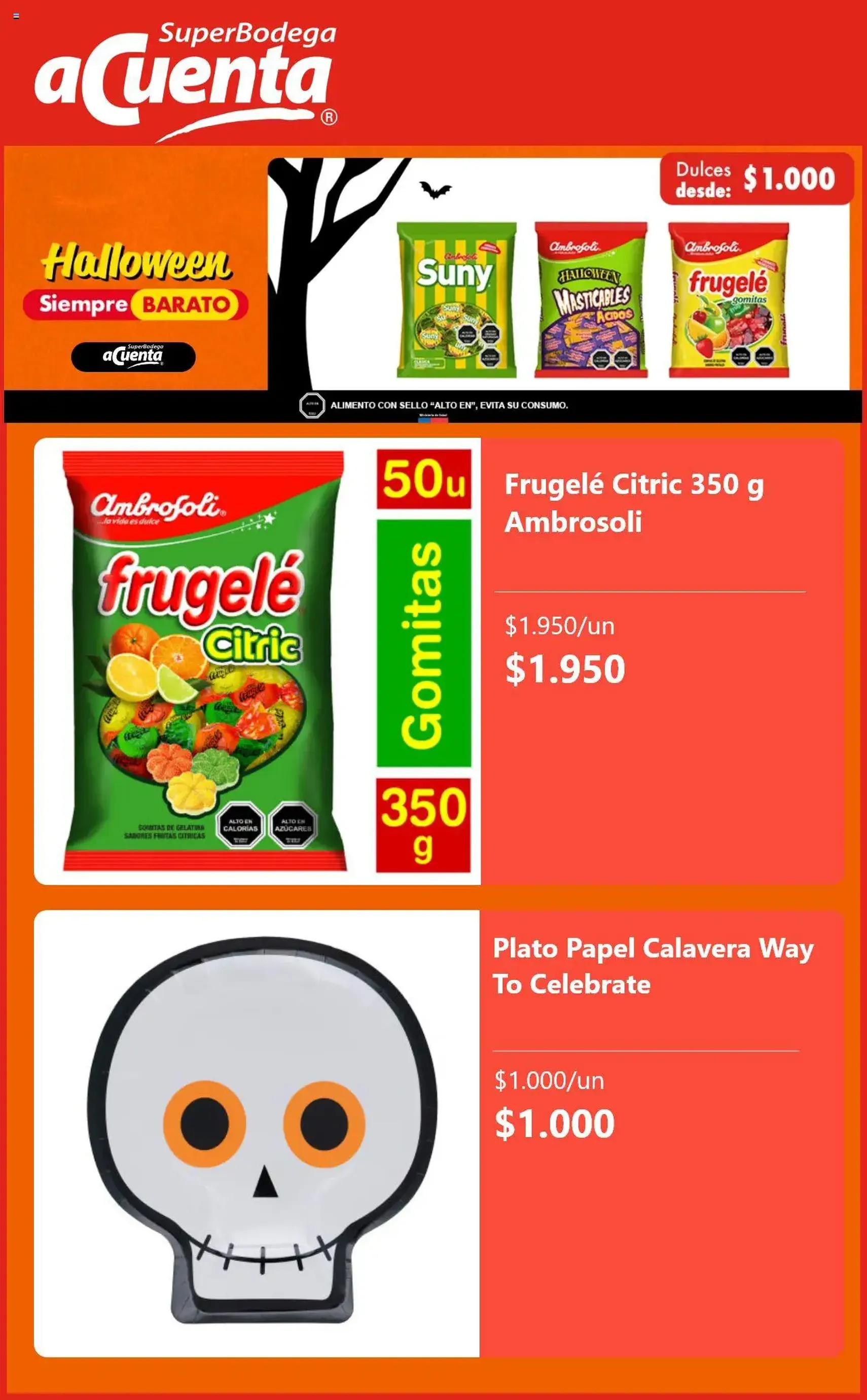 Super Bodega aCuenta ofertas - folleto válido desde 16.10.2025 página 5 de 5