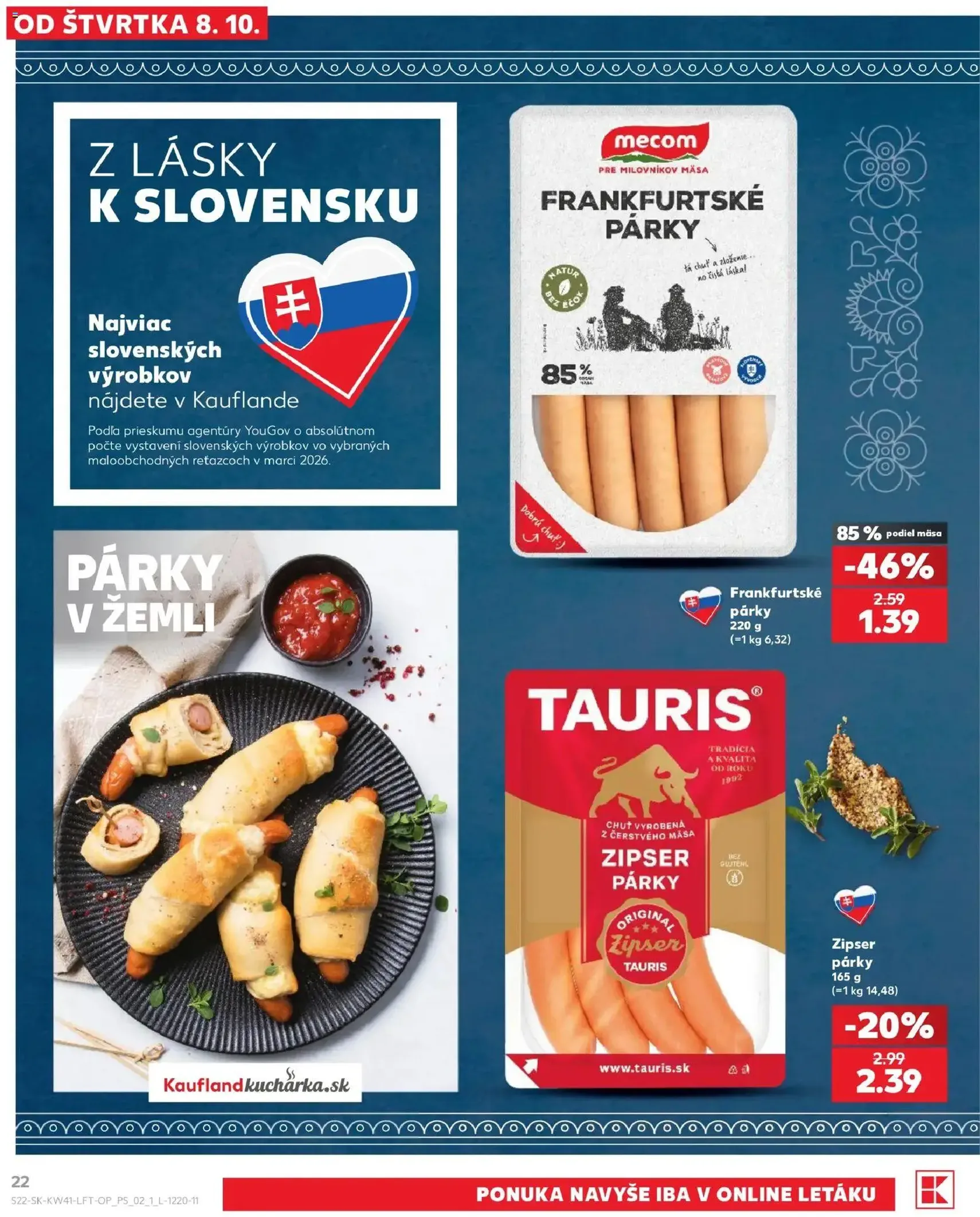 Kaufland leták - platný leták od 08.10.2026 strana 22 z 86