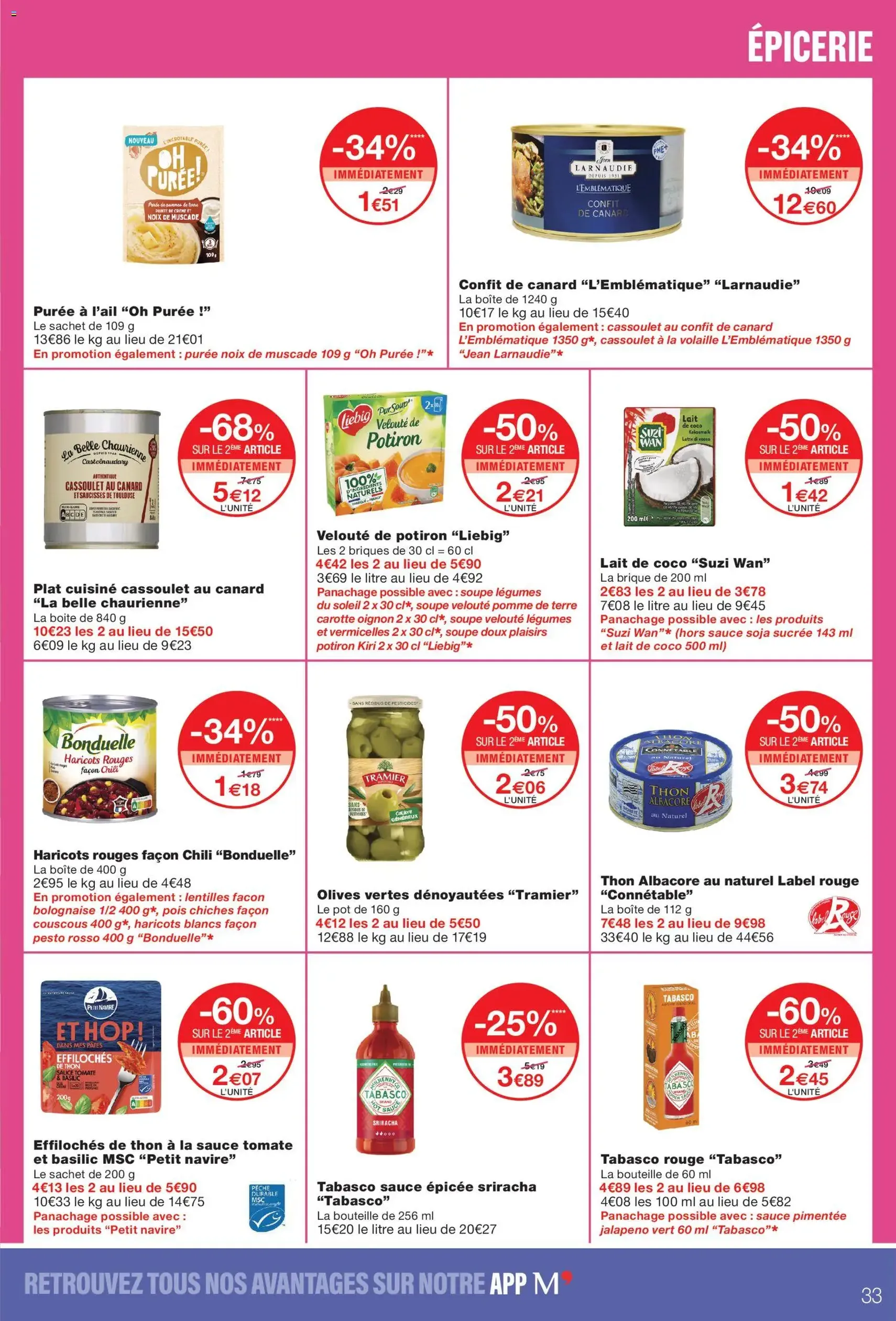 Monoprix catalogue - brochure valable à partir du 20/10/2026, page 33 sur 58