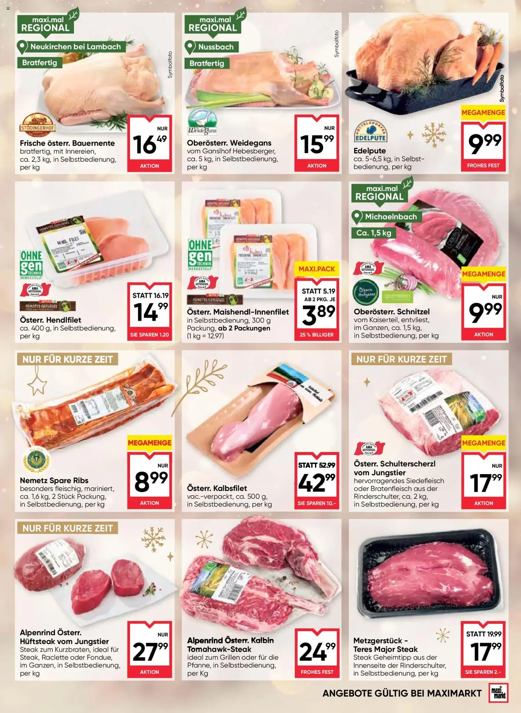 Maximarkt Flugblatt - Gültiger Prospekt ab 18.12.2025, Seite 9 von insgesamt 28