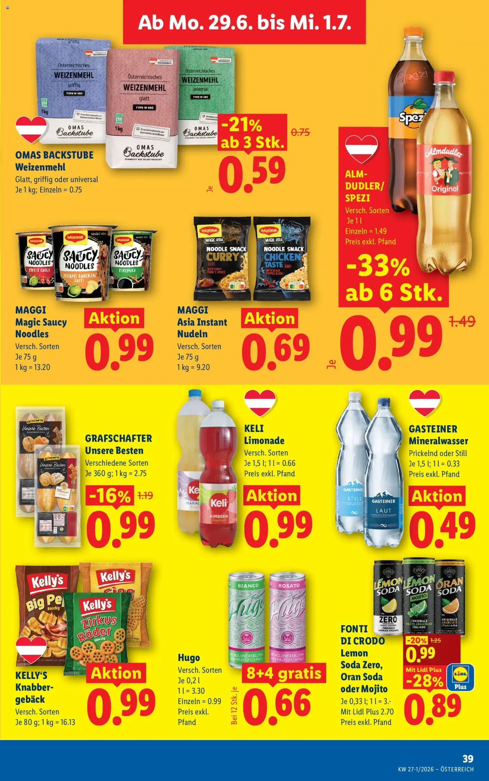 Lidl - Flugblatt - Gültiger Prospekt ab 25.06.2026, Seite 44 von insgesamt 54