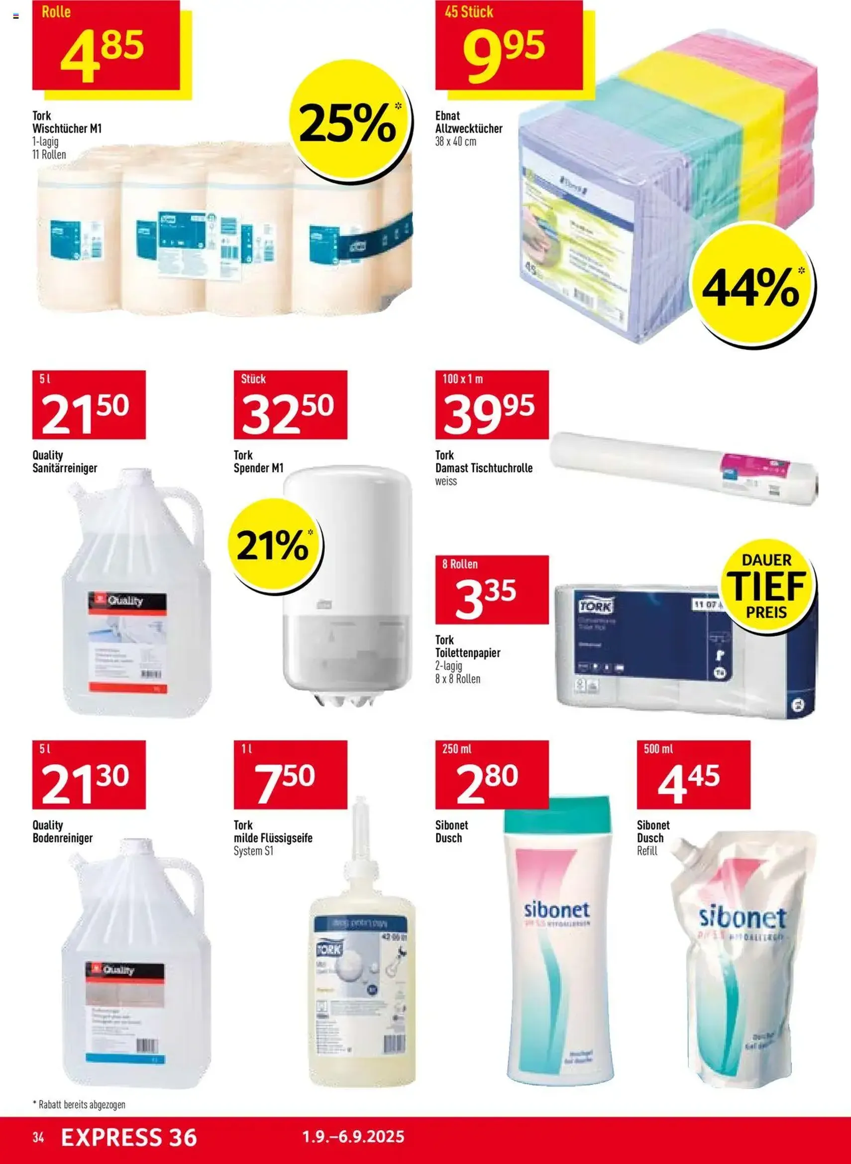 Prodega Aktionen - Gültiger Prospekt ab 01.09.2025, Seite 34 von insgesamt 40 Prodega Aktionen - Gültiger Prospekt ab 01.09.2025, Seite 34 von insgesamt 40