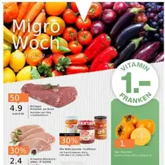 Migros Aktionen - Prospekt Vorschau gültig ab 04.11.2025