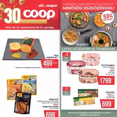 COOP Akciós újság - szórólap előnézete érvényes 2025.08.07. -tól