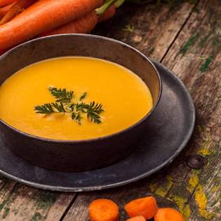 Recipe preview Carrot cream