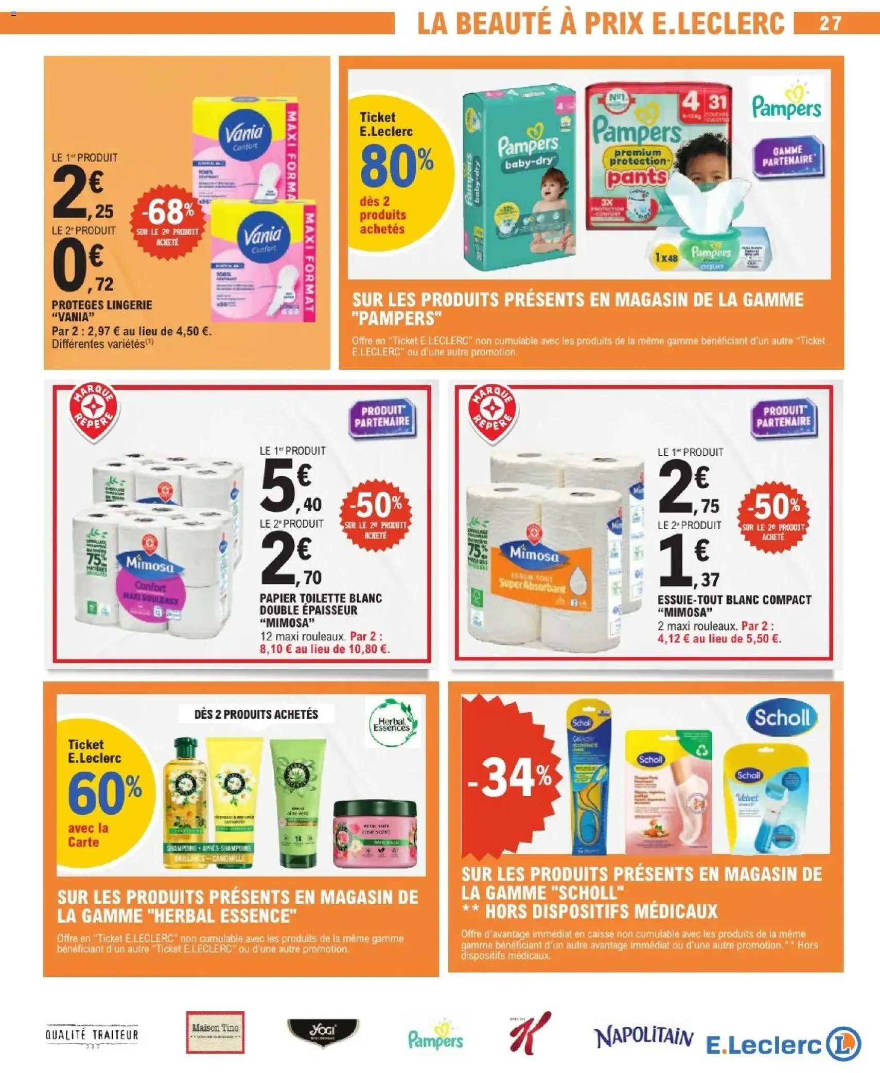 E.Leclerc catalogue semaine 45 - brochure valable à partir du 04/11/2025, page 27 sur 36