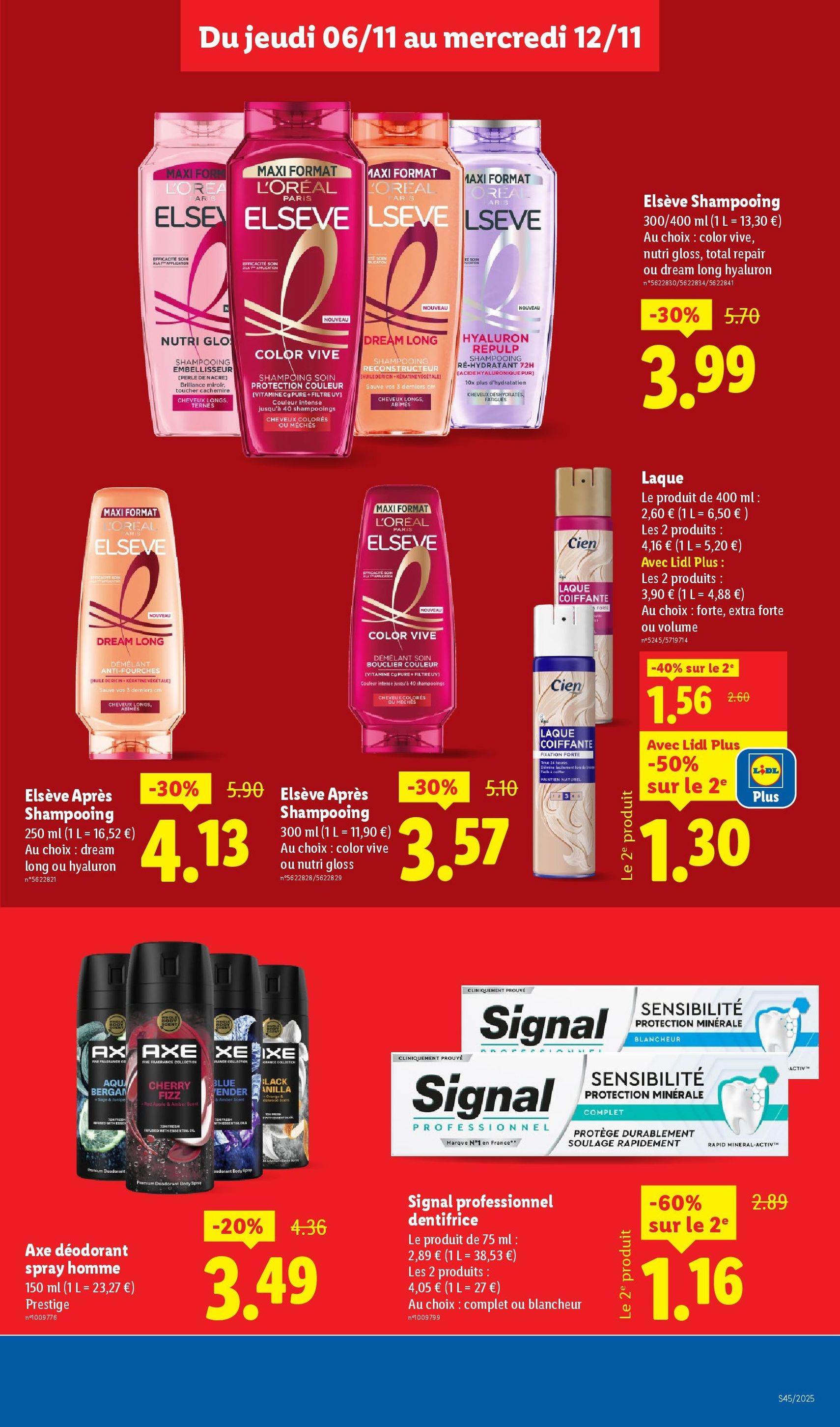 LIDL catalogue semaine 45 - brochure valable à partir du 06/11/2025, page 15 sur 95