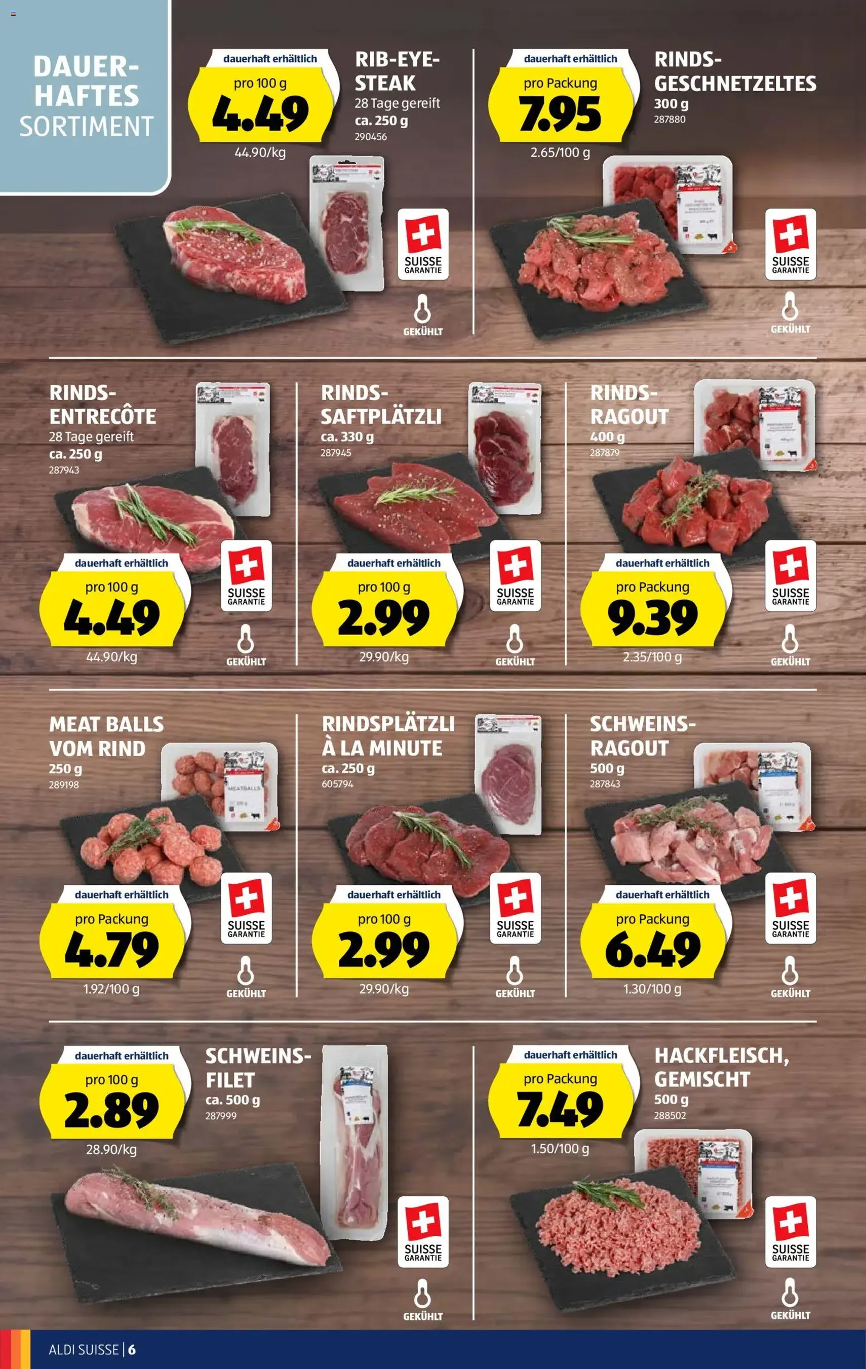 Aldi aktionen - Gültiger Prospekt ab 29.10.2026, Seite 6 von insgesamt 38