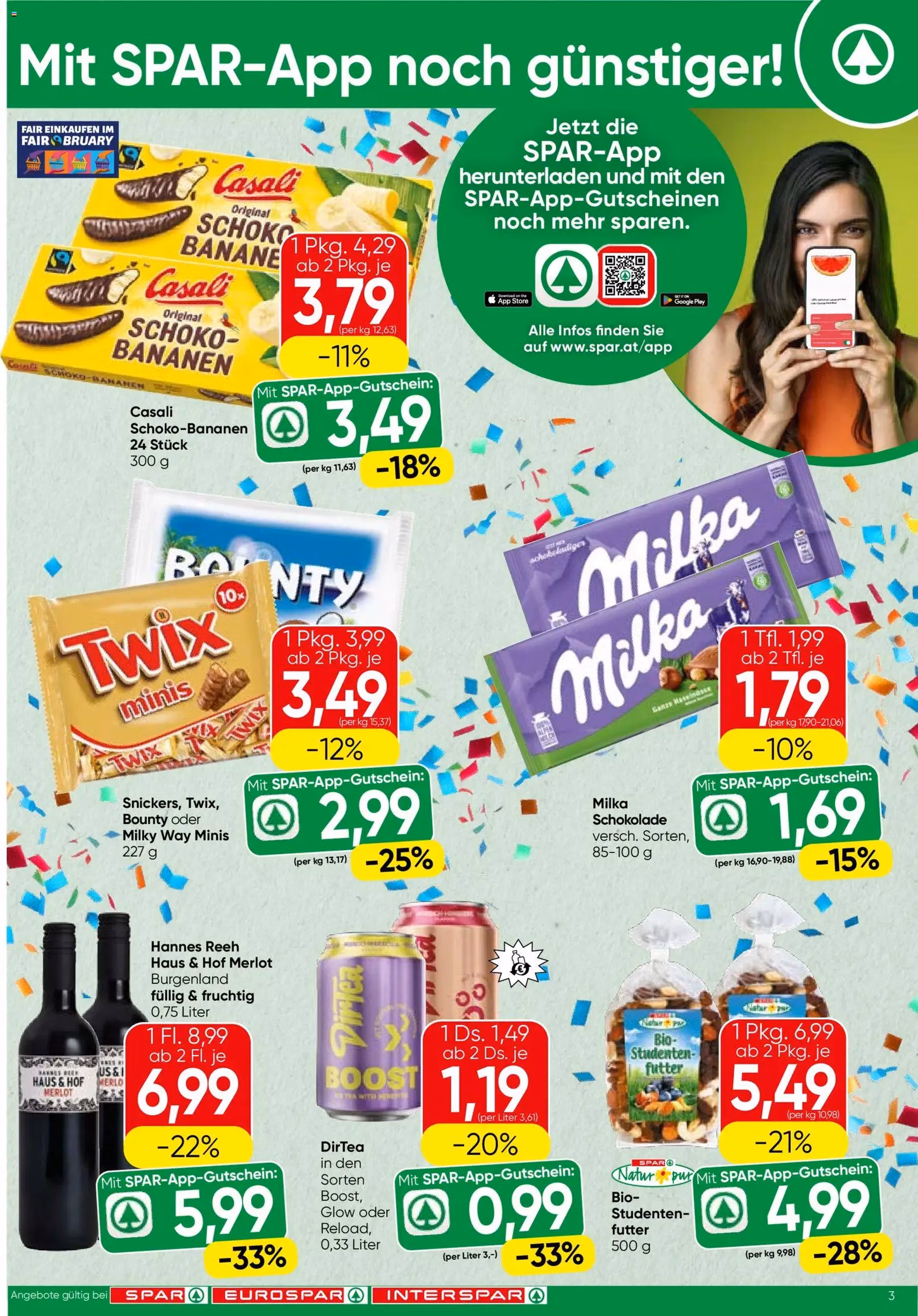 Eurospar Flugblatt - Gültiger Prospekt ab 12.02.2026, Seite 3 von insgesamt 20