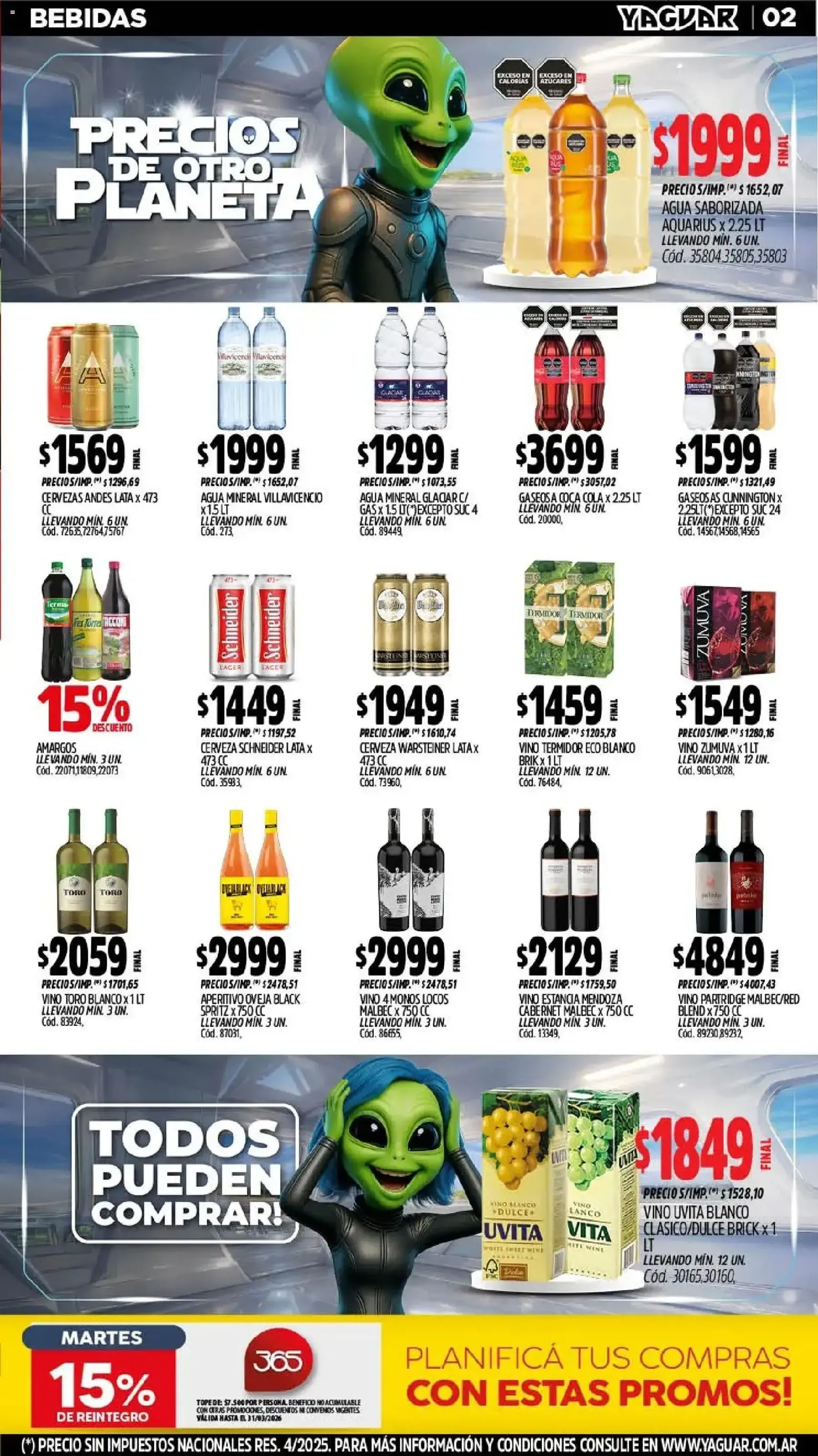 Yaguar catálogo - folleto válido desde 02/03/2026 página 2 de 17