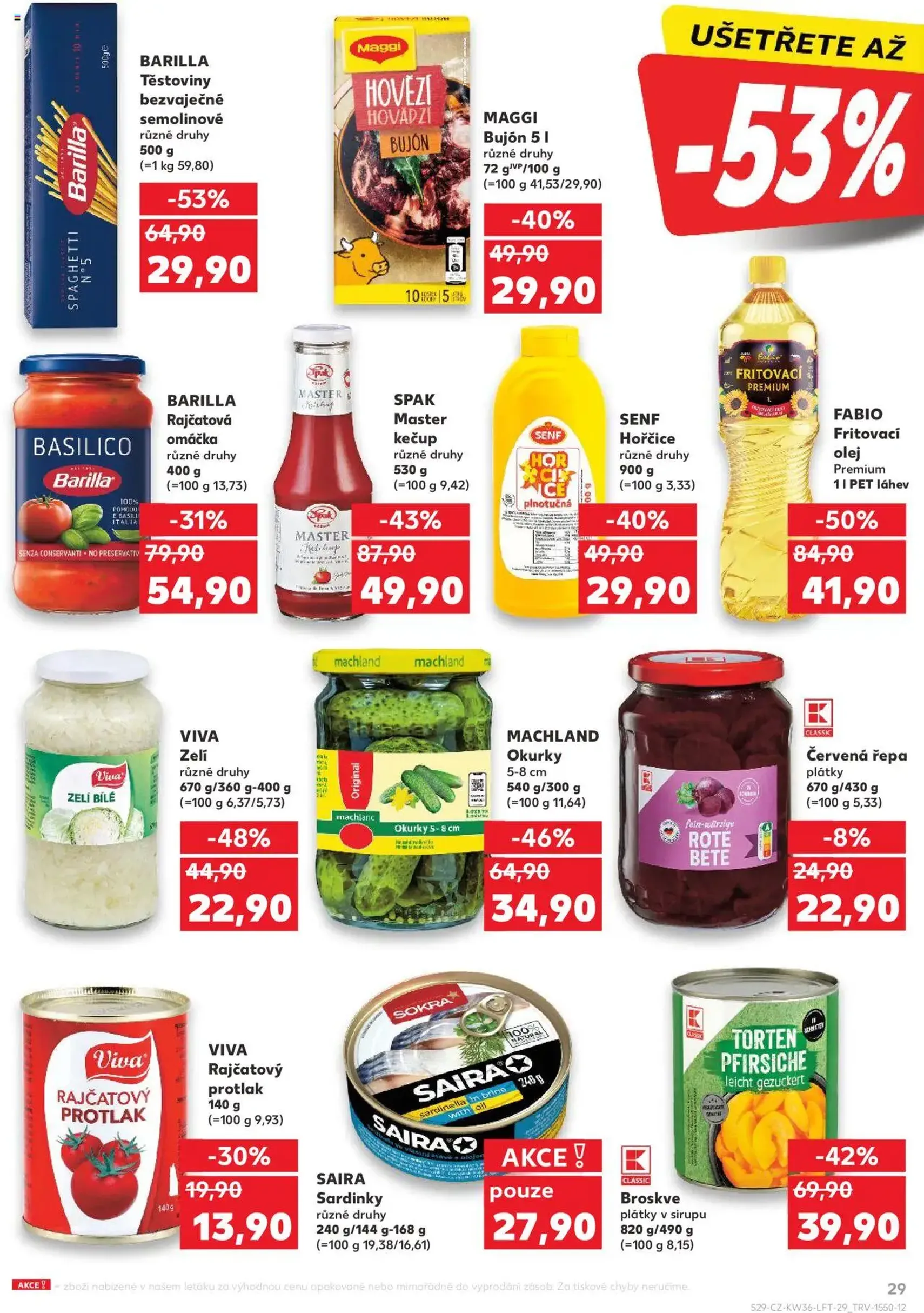Kaufland leták - platný leták od 03.09.2025 strana 29 z 90 Kaufland leták - platný leták od 03.09.2025 strana 29 z 90