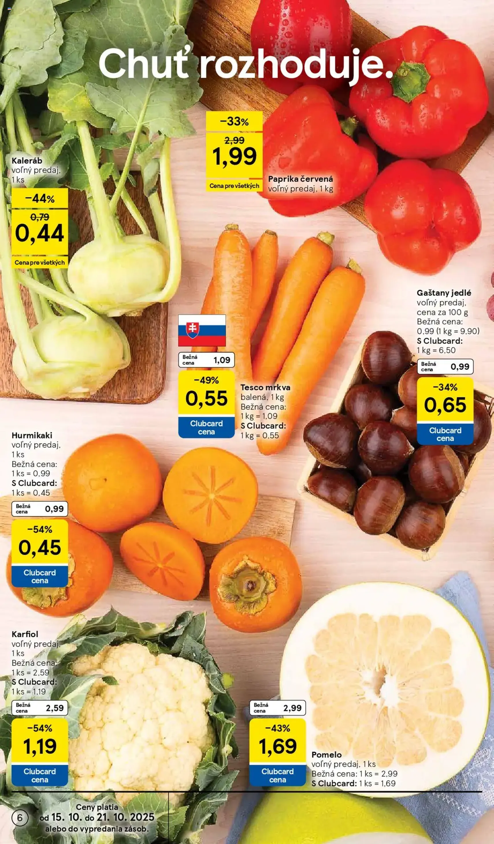 Tesco Hypermarket - leták - platný leták od 15.10.2025 strana 6 z 42