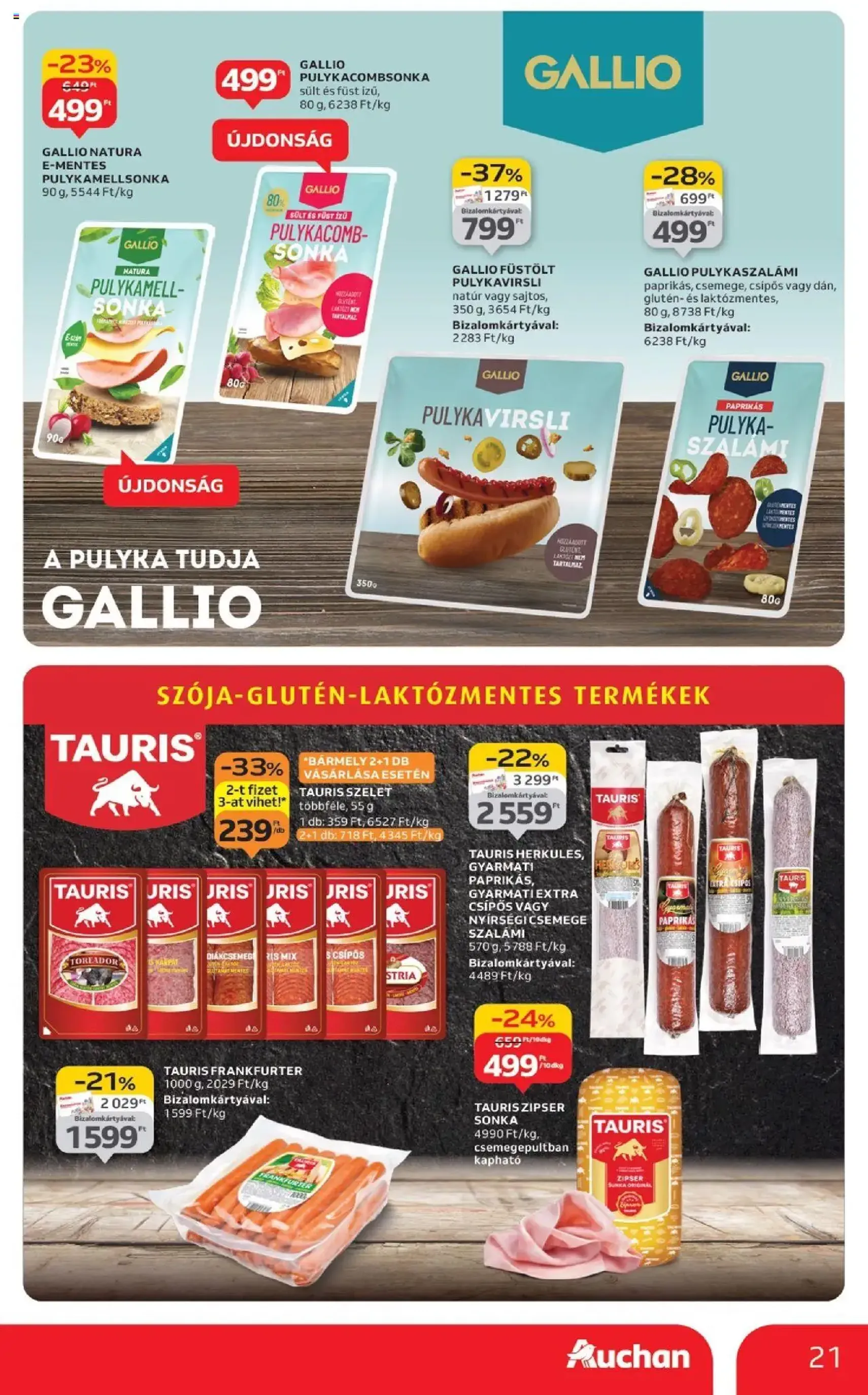Auchan Akciós újság - 2025.09.04. érvényes szórólap 21 oldal 52 oldalból Auchan Akciós újság - 2025.09.04. érvényes szórólap 21 oldal 52 oldalból