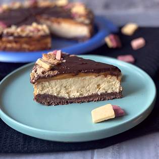Recipe preview Fit Cheesecake with Caramel Layer