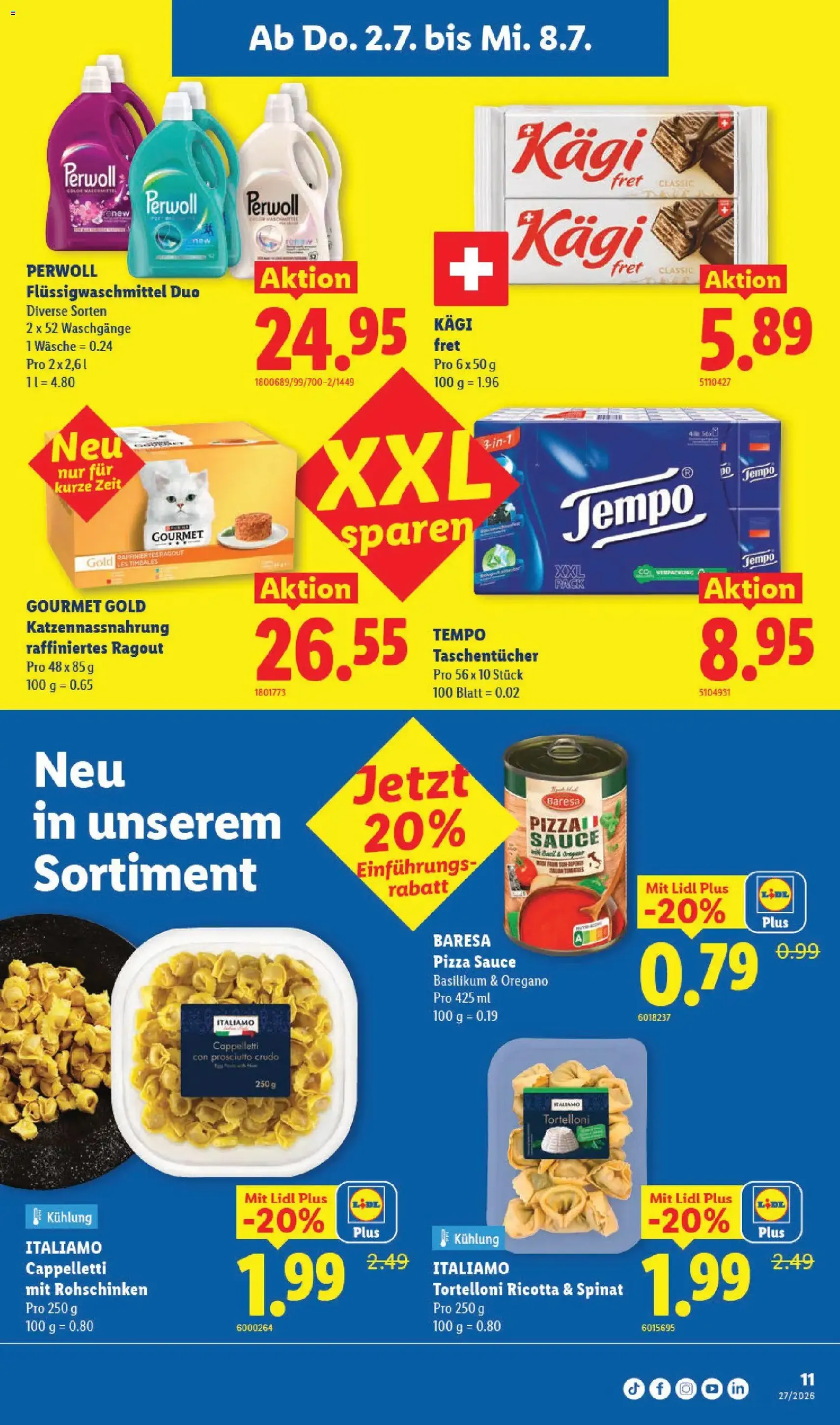 Lidl aktionen - Gültiger Prospekt ab 02.07.2026, Seite 13 von insgesamt 42