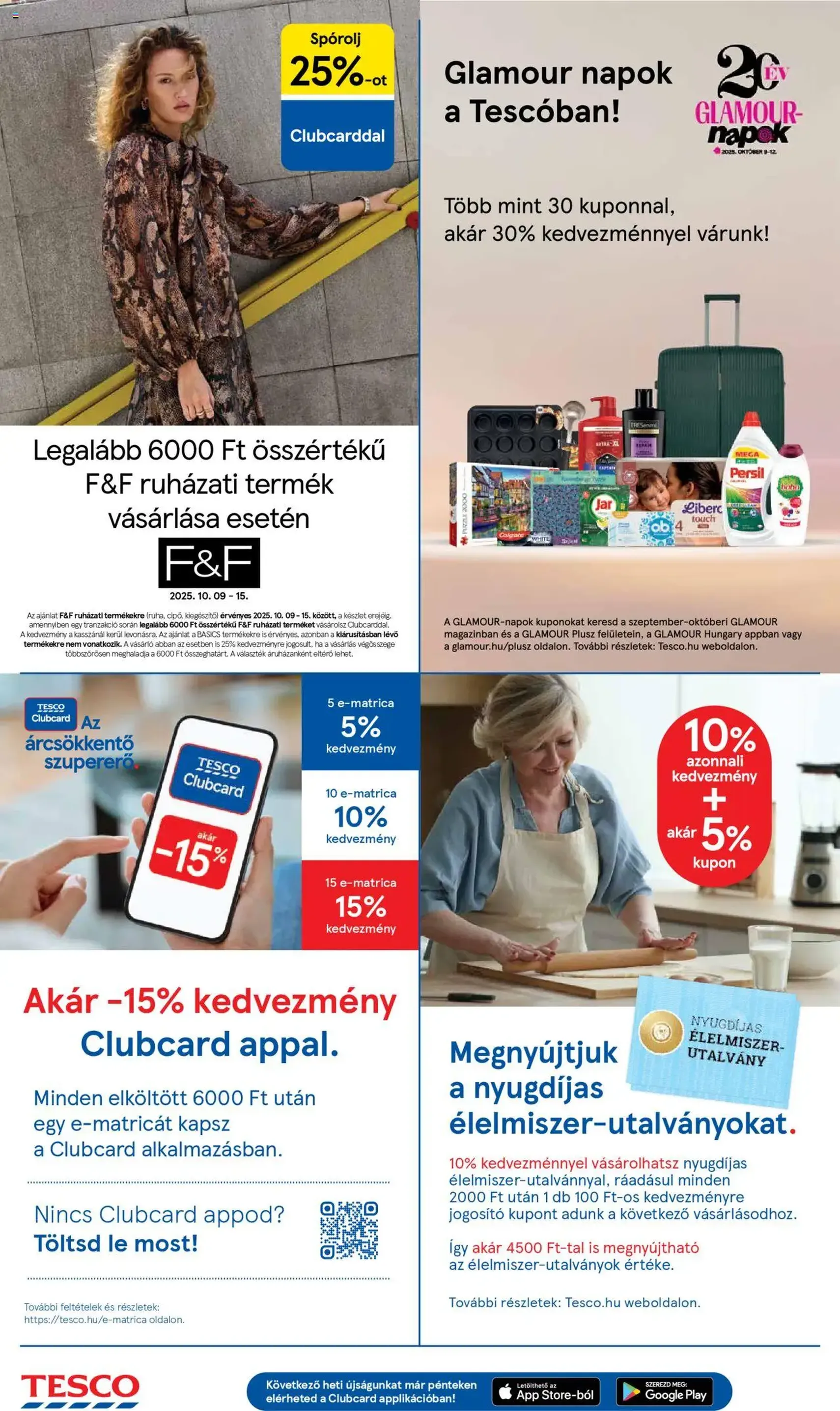 Tesco Hipermarket - Akciós újság - 2025.10.09. érvényes szórólap 16 oldal 32 oldalból